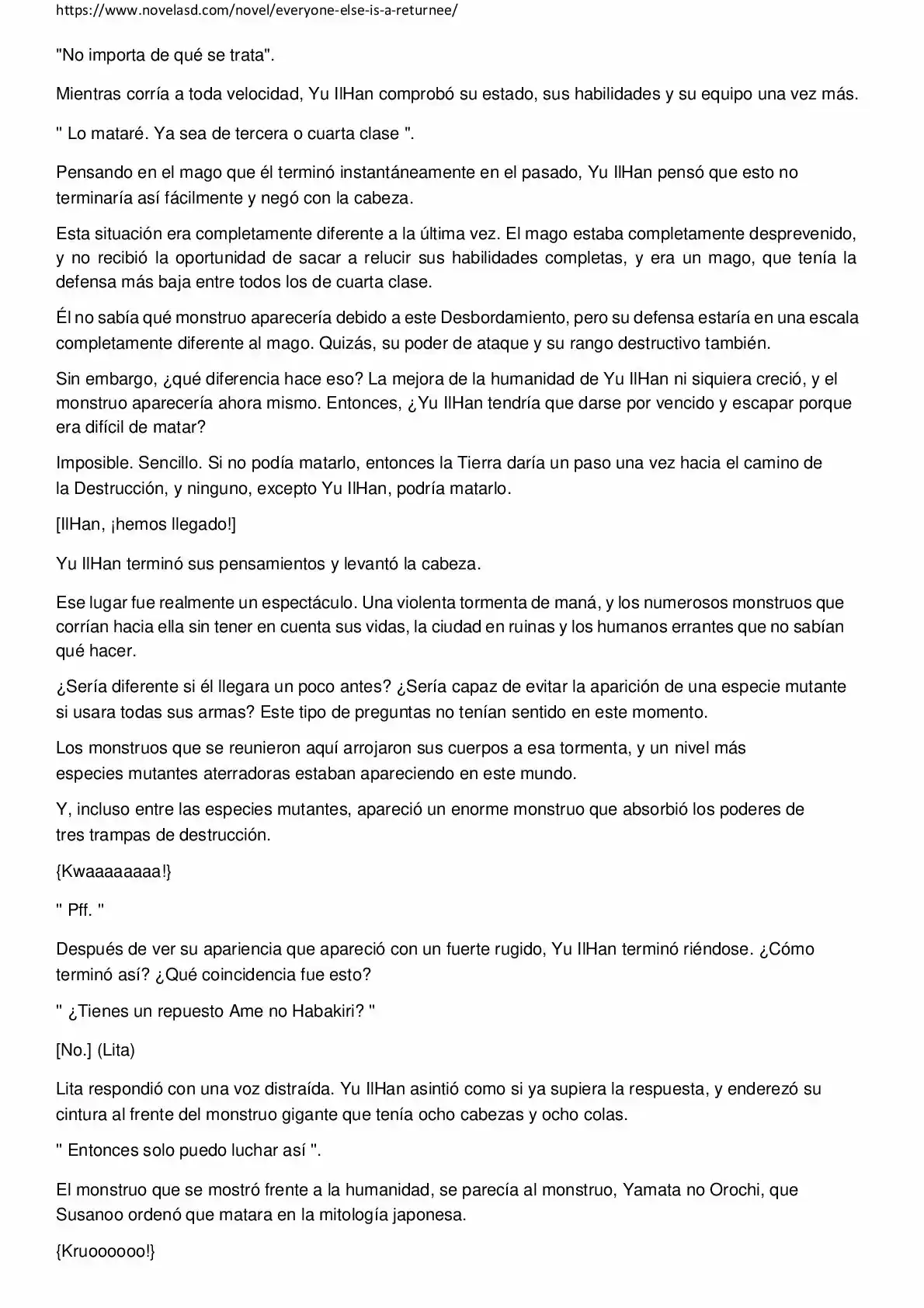 Everyone Else Is A Returnee (Novela) - Capítulo 72 - Página 3 - LectorTMOo
