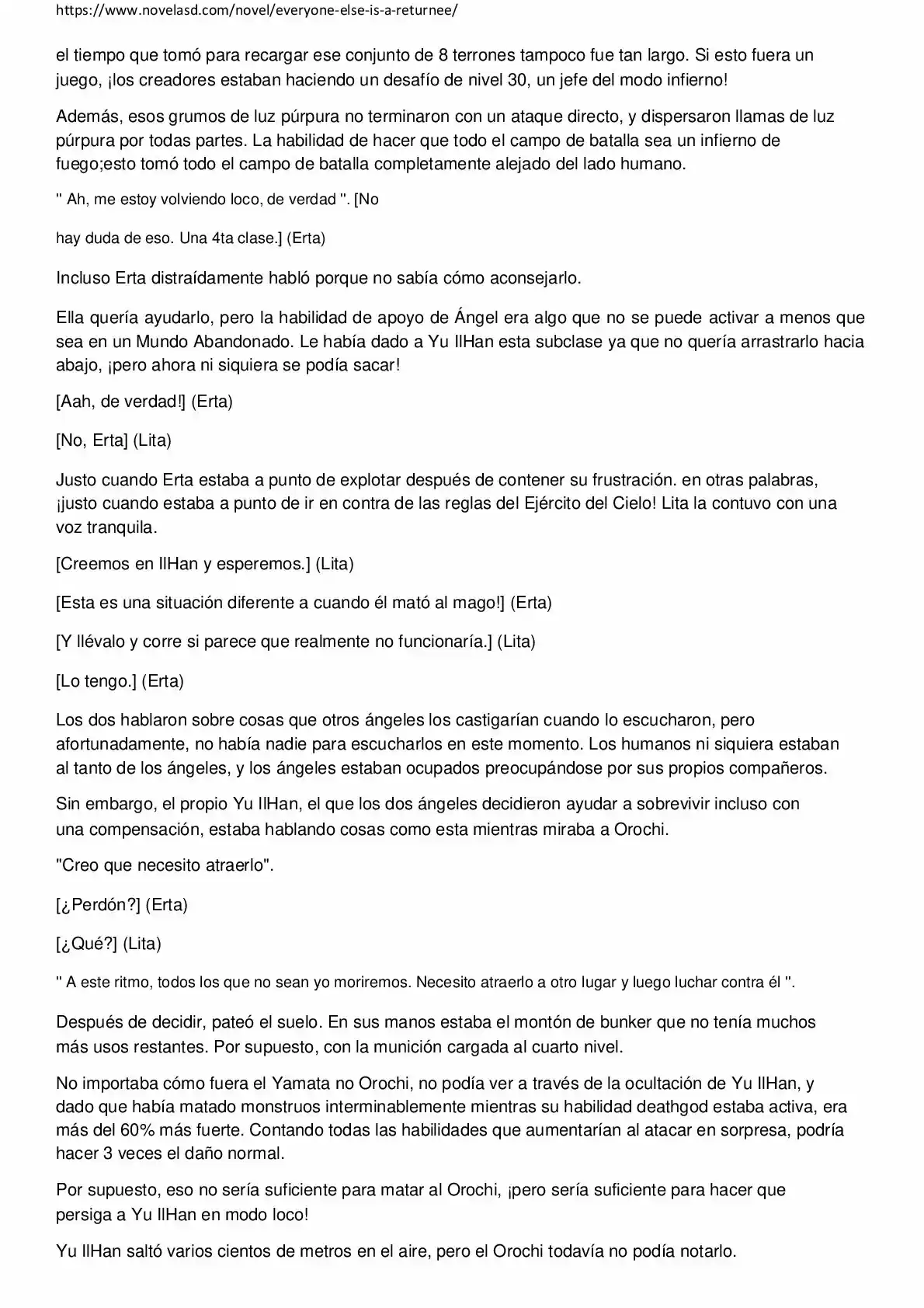 Everyone Else Is A Returnee (Novela) - Capítulo 72 - Página 5 - LectorTMOo