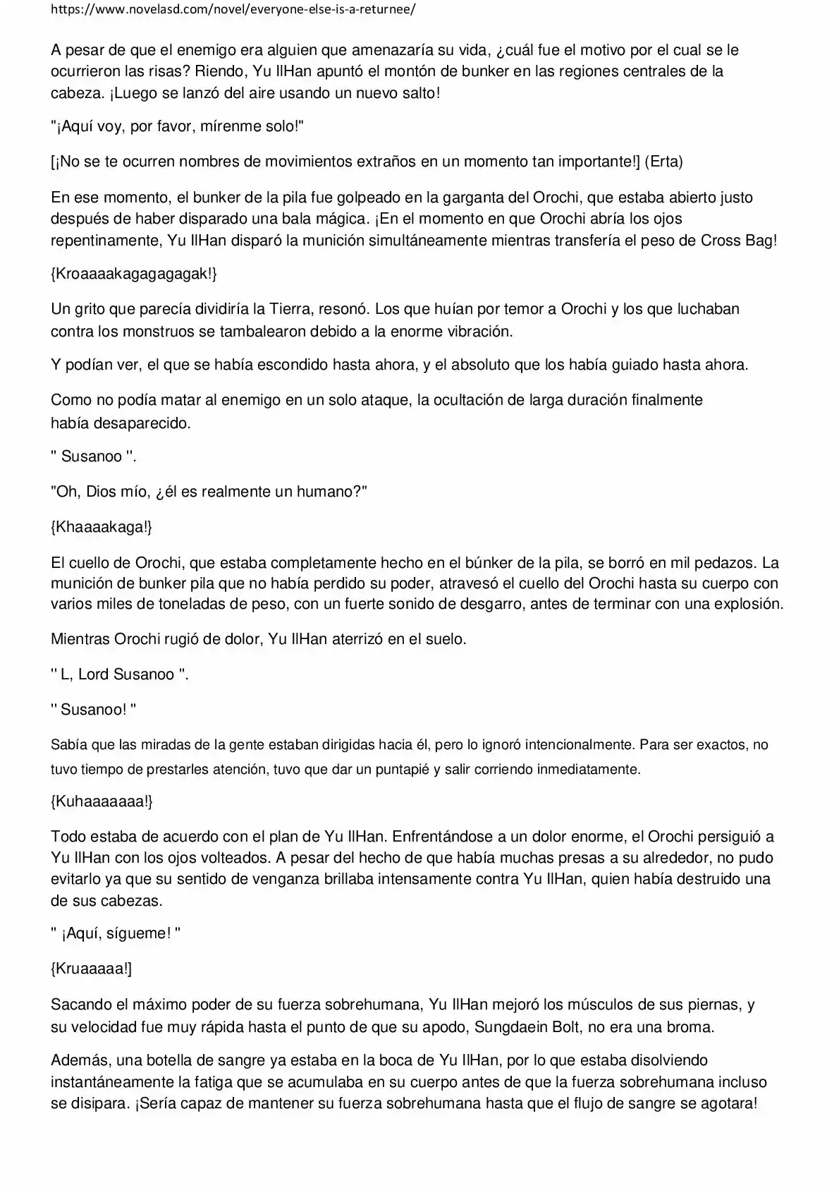 Everyone Else Is A Returnee (Novela) - Capítulo 72 - Página 6 - LectorTMOo