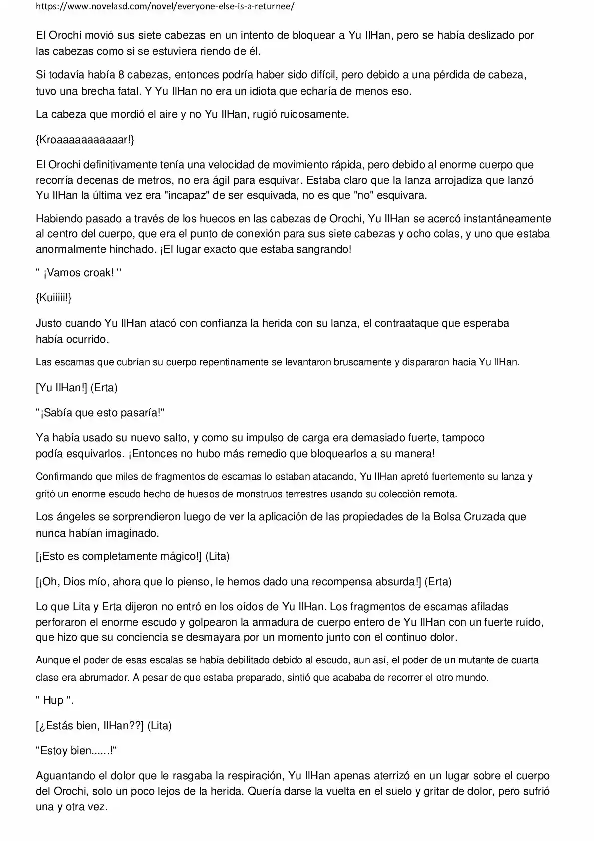 Everyone Else Is A Returnee (Novela) - Capítulo 73 - Página 5 - LectorTMOo
