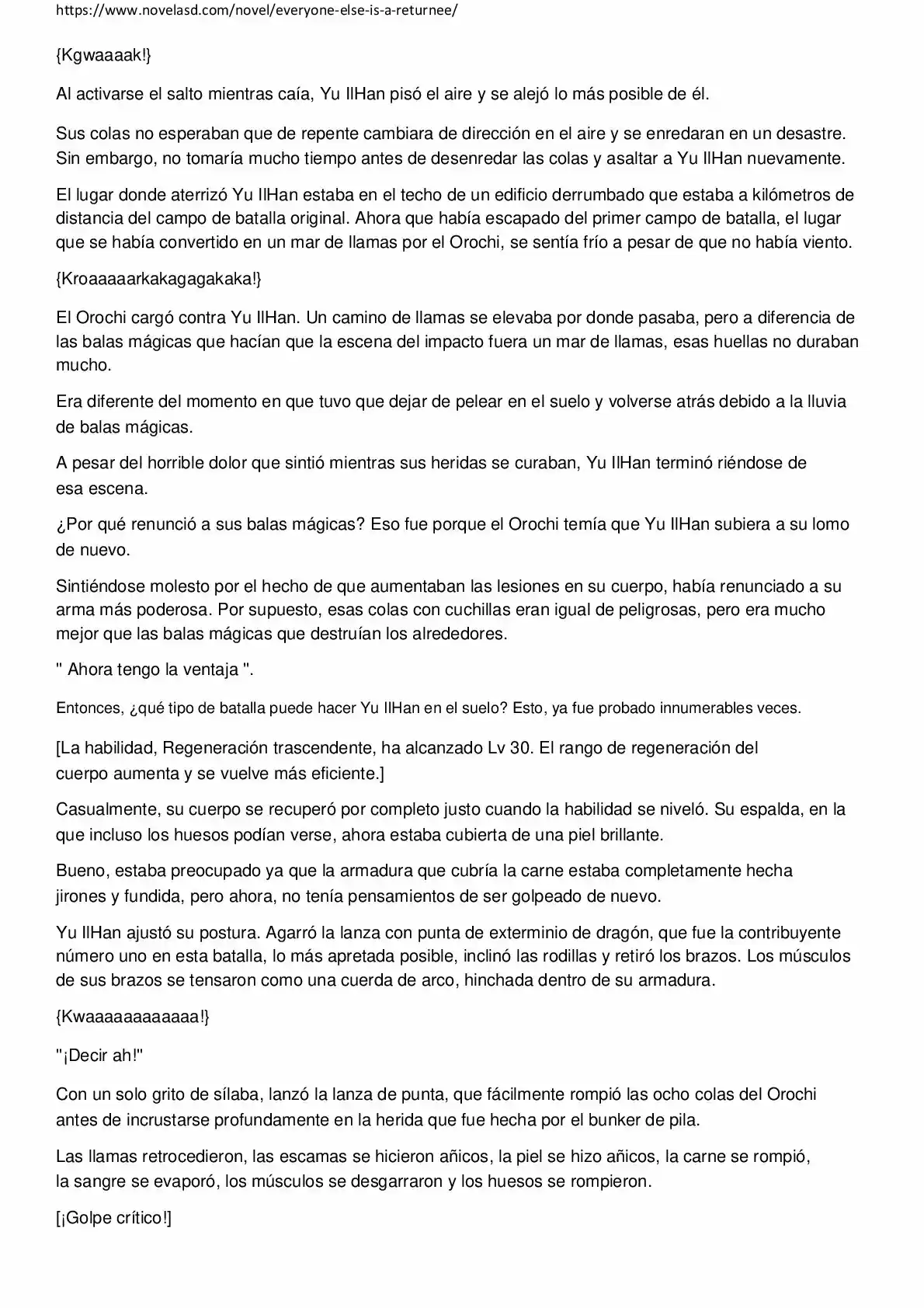 Everyone Else Is A Returnee (Novela) - Capítulo 74 - Página 3 - LectorTMOo