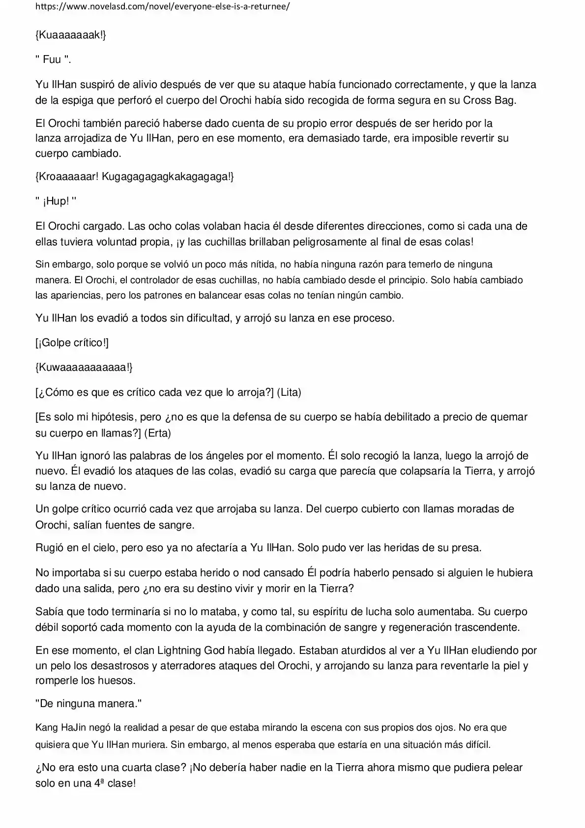Everyone Else Is A Returnee (Novela) - Capítulo 74 - Página 4 - LectorTMOo