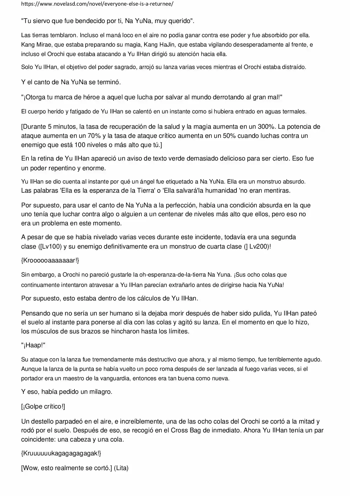 Everyone Else Is A Returnee (Novela) - Capítulo 74 - Página 6 - LectorTMOo