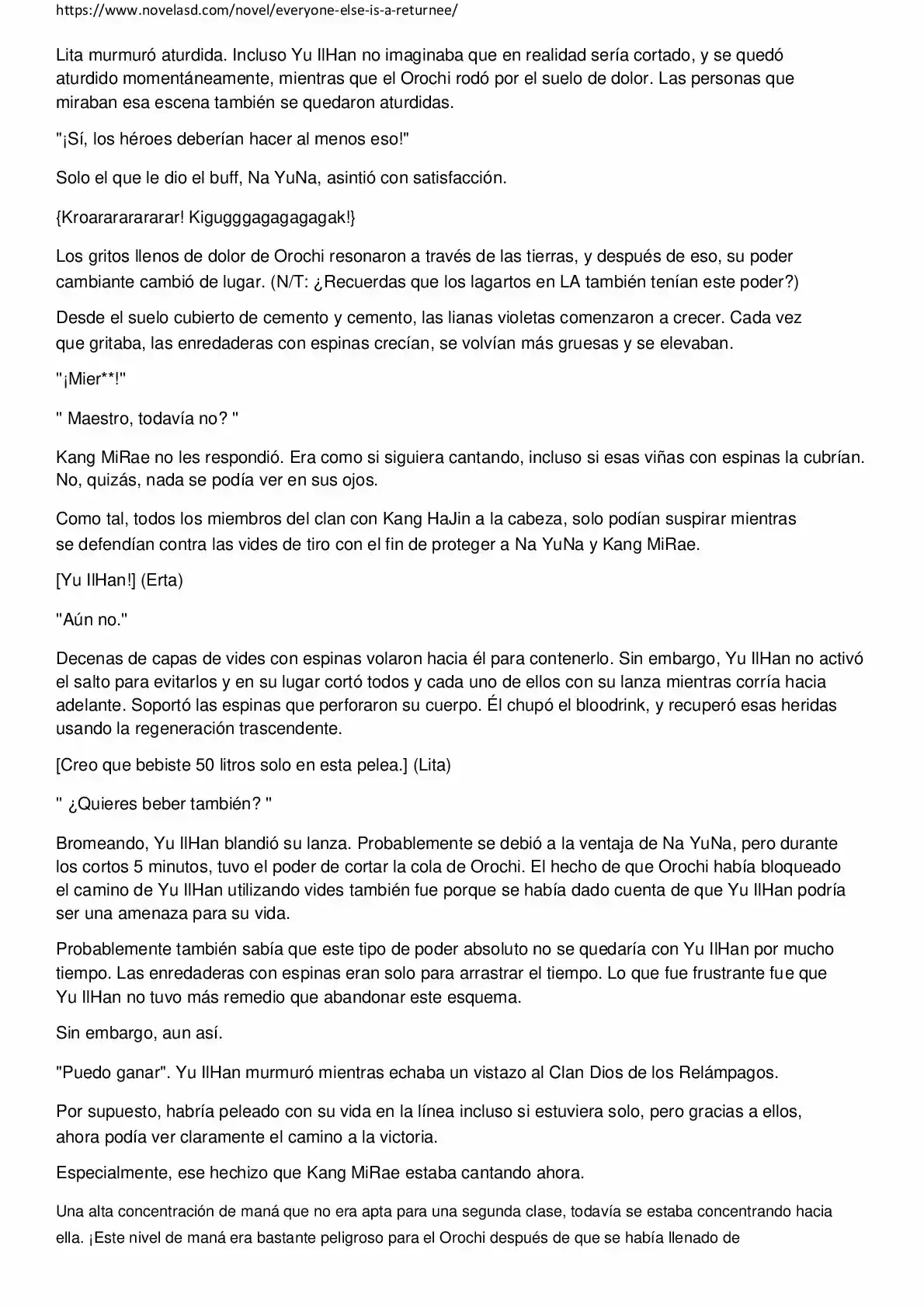 Everyone Else Is A Returnee (Novela) - Capítulo 74 - Página 7 - LectorTMOo