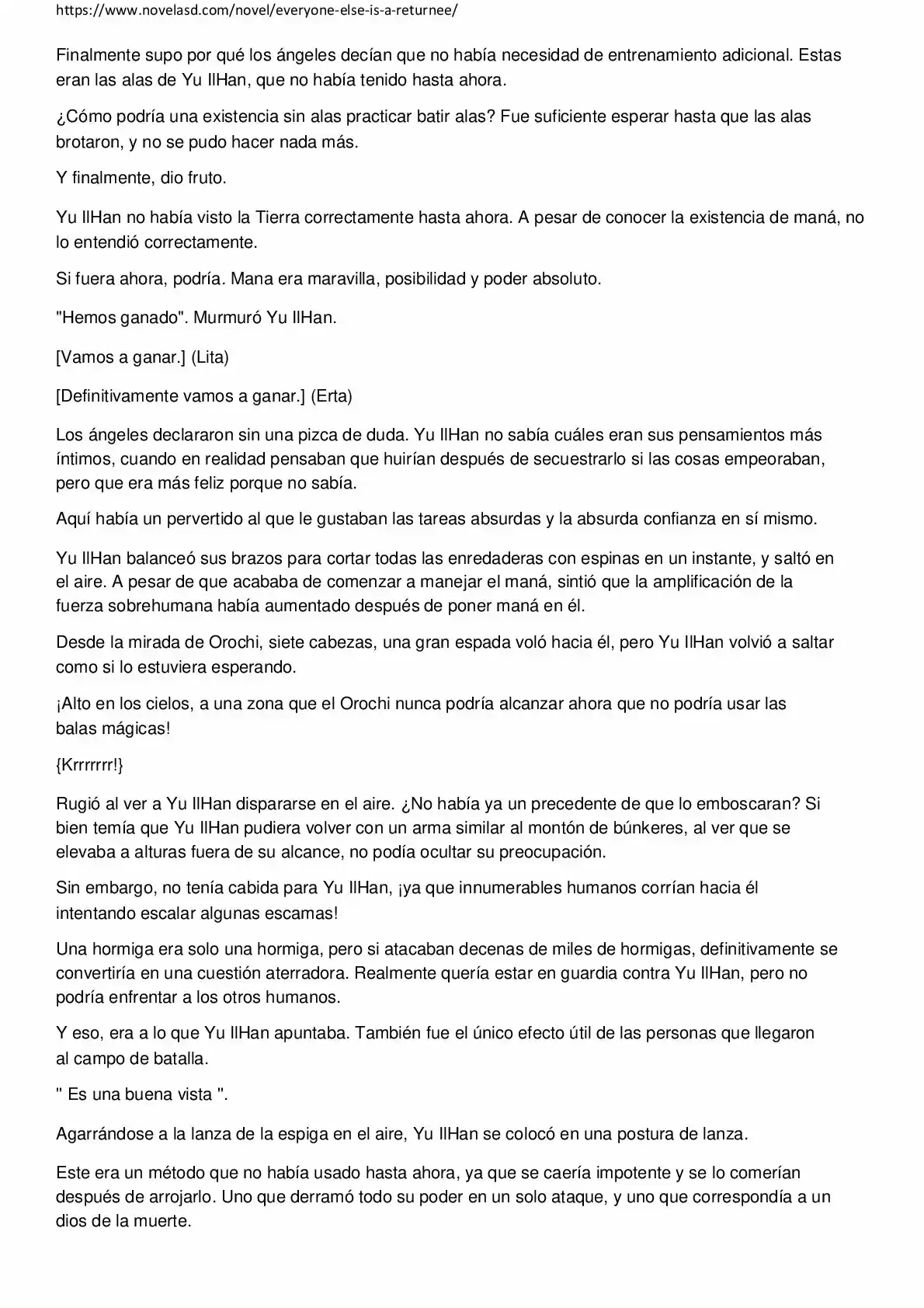 Everyone Else Is A Returnee (Novela) - Capítulo 75 - Página 3 - LectorTMOo