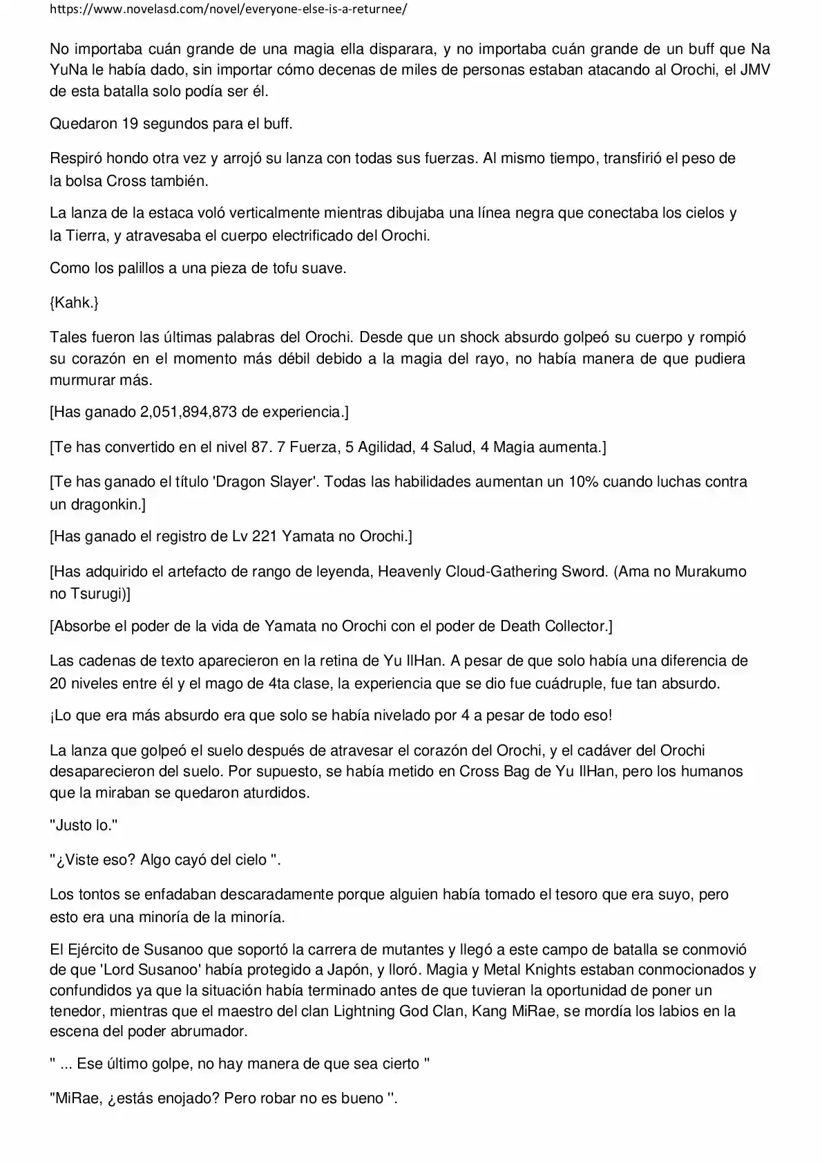 Everyone Else Is A Returnee (Novela) - Capítulo 75 - Página 5 - LectorTMOo