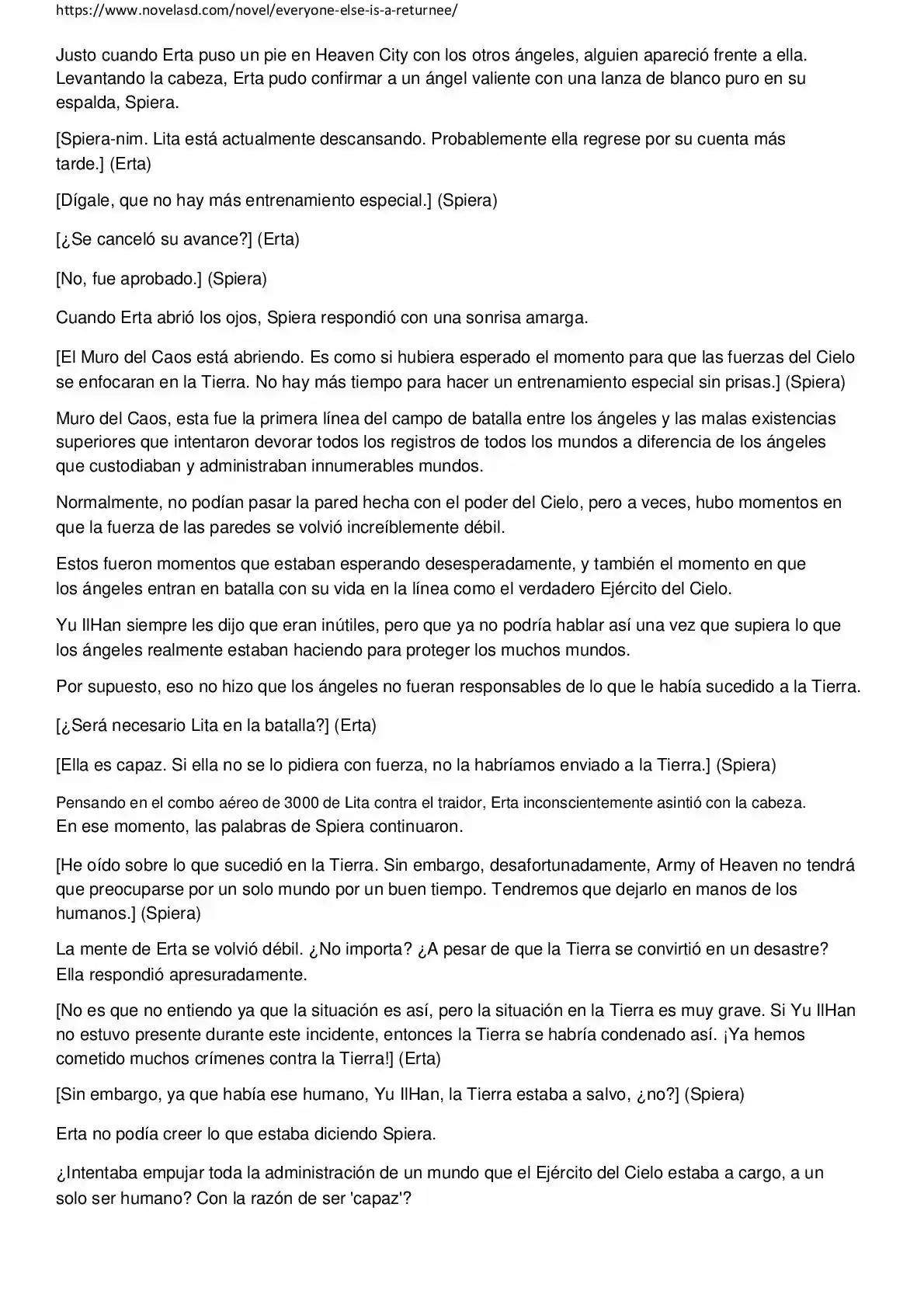 Everyone Else Is A Returnee (Novela) - Capítulo 76 - Página 3 - LectorTMOo