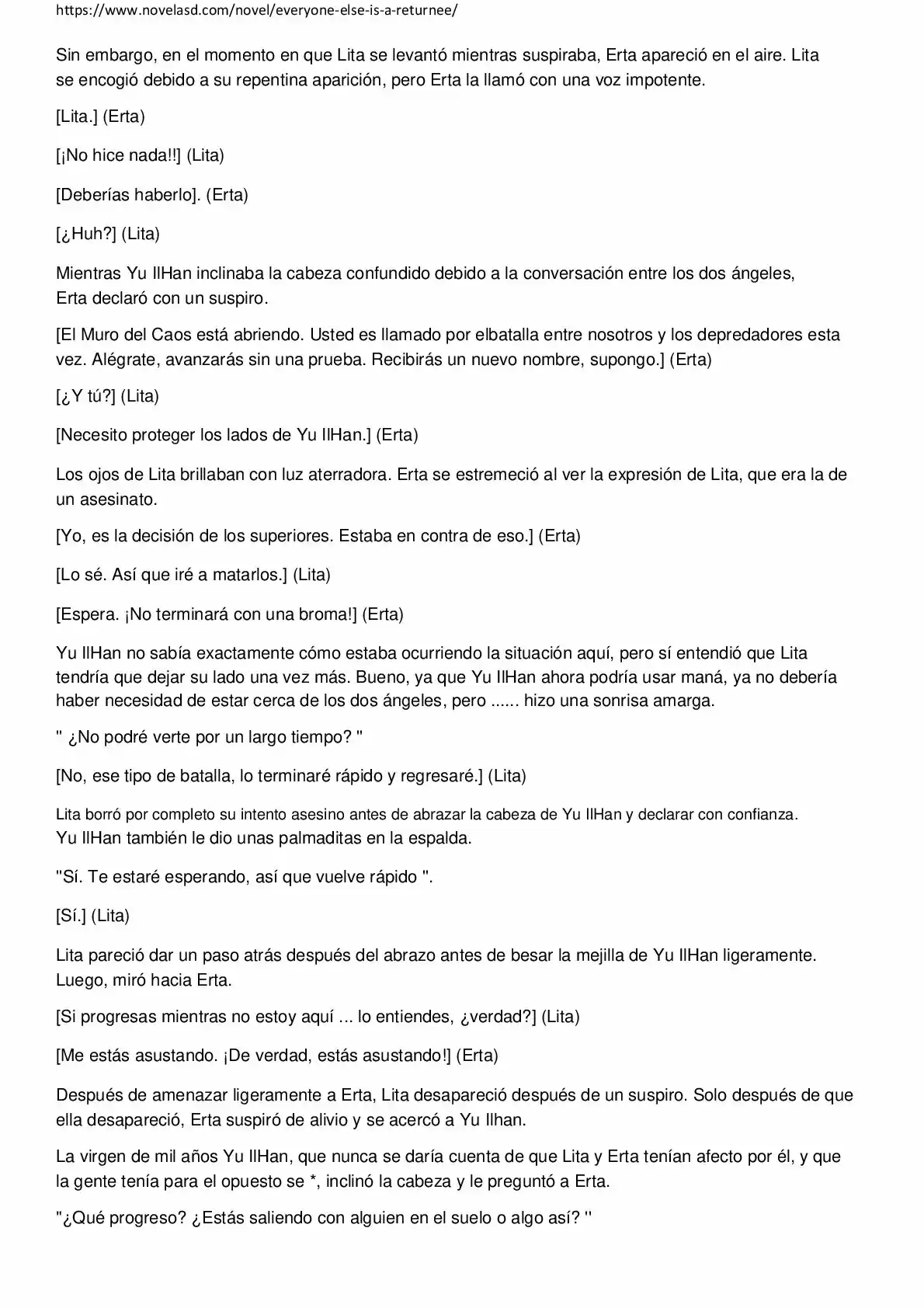 Everyone Else Is A Returnee (Novela) - Capítulo 76 - Página 6 - LectorTMOo