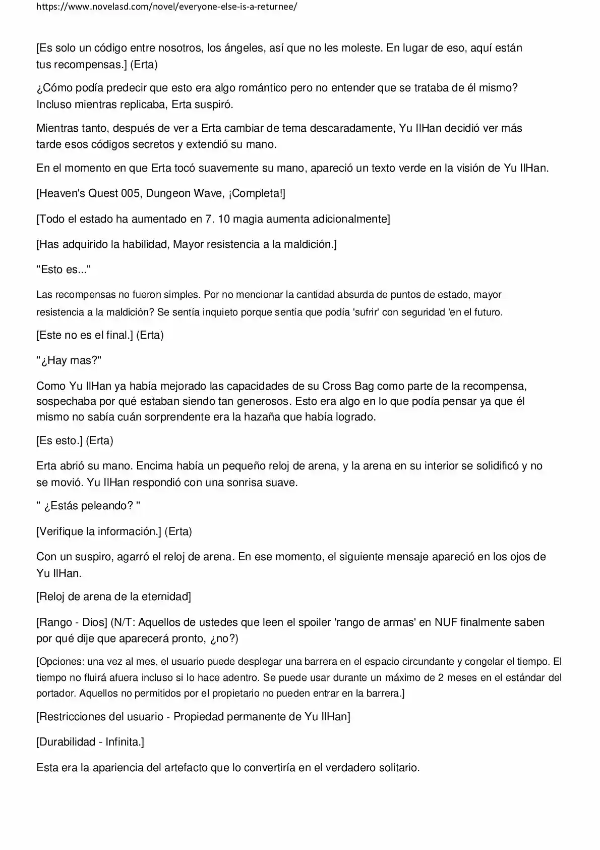 Everyone Else Is A Returnee (Novela) - Capítulo 76 - Página 7 - LectorTMOo