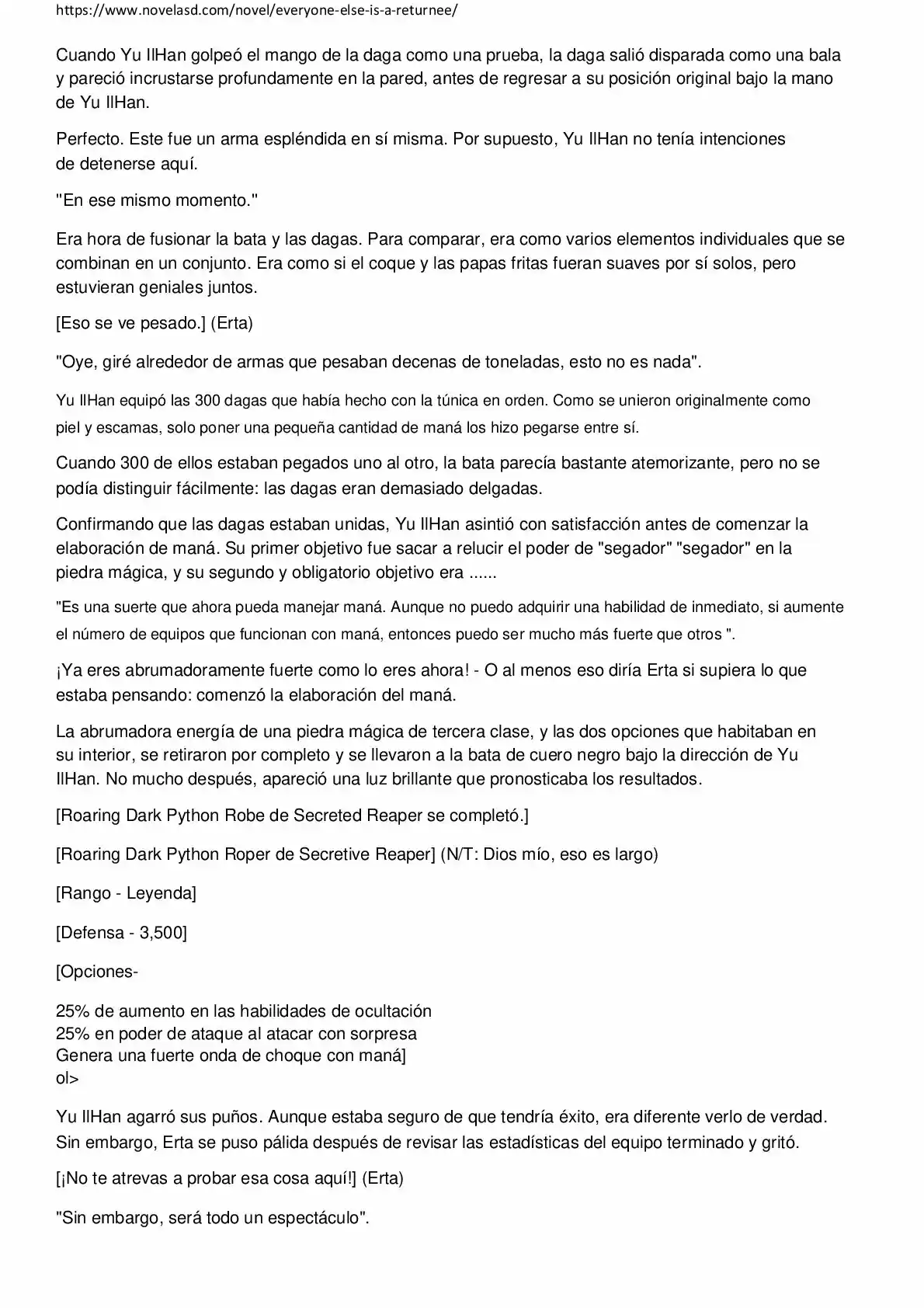 Everyone Else Is A Returnee (Novela) - Capítulo 78 - Página 5 - LectorTMOo