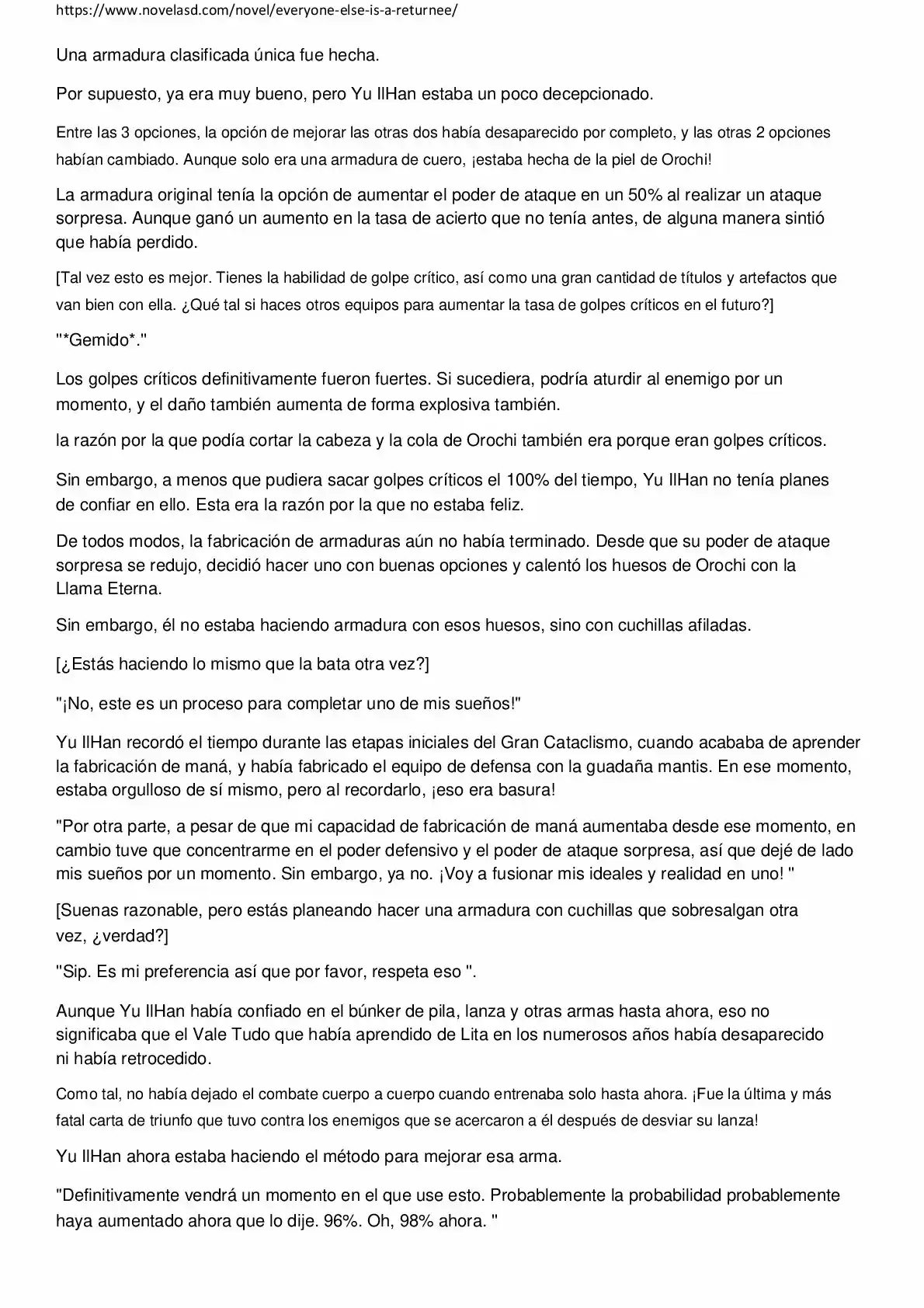 Everyone Else Is A Returnee (Novela) - Capítulo 78 - Página 7 - LectorTMOo