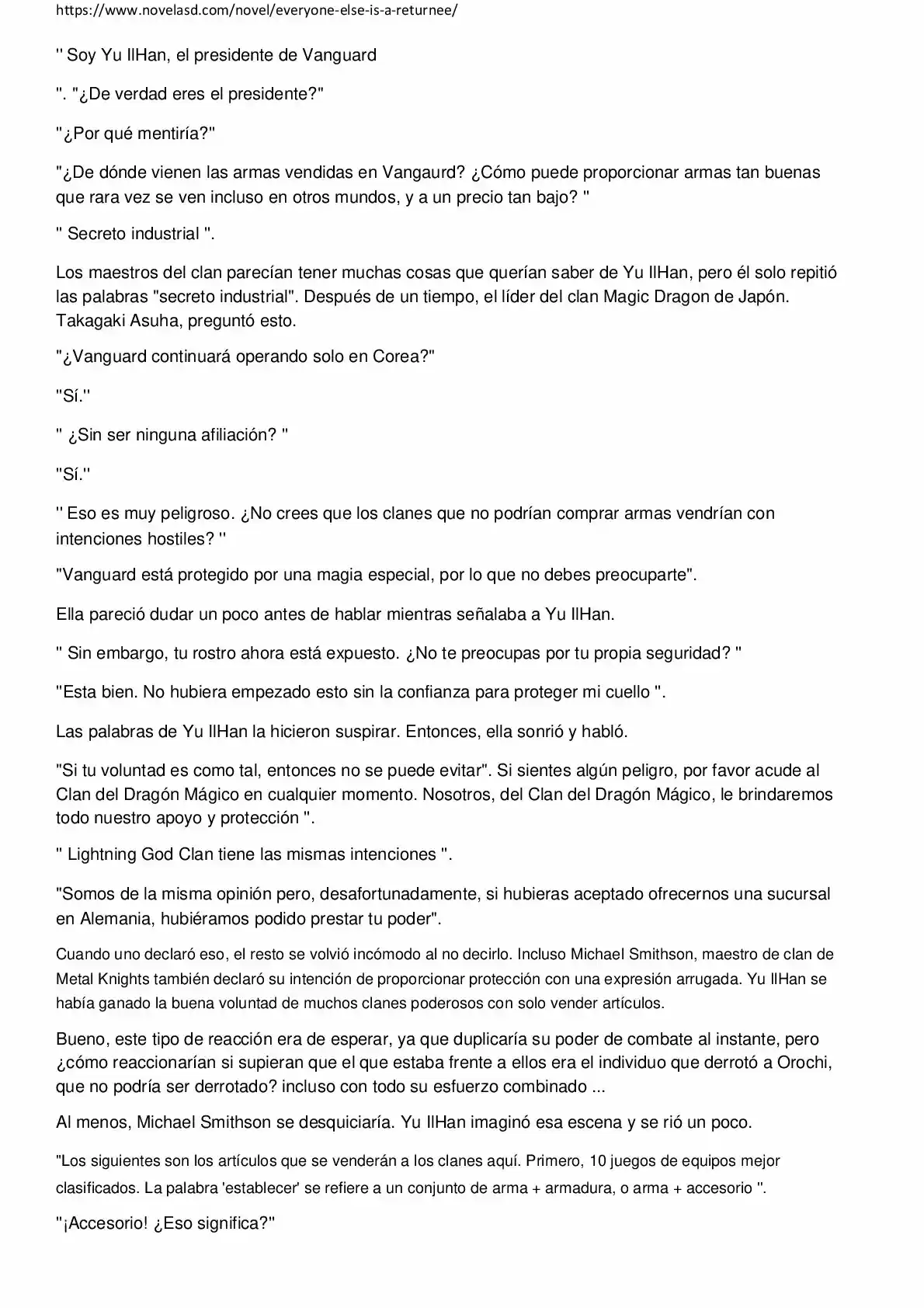 Everyone Else Is A Returnee (Novela) - Capítulo 81 - Página 4 - LectorTMOo