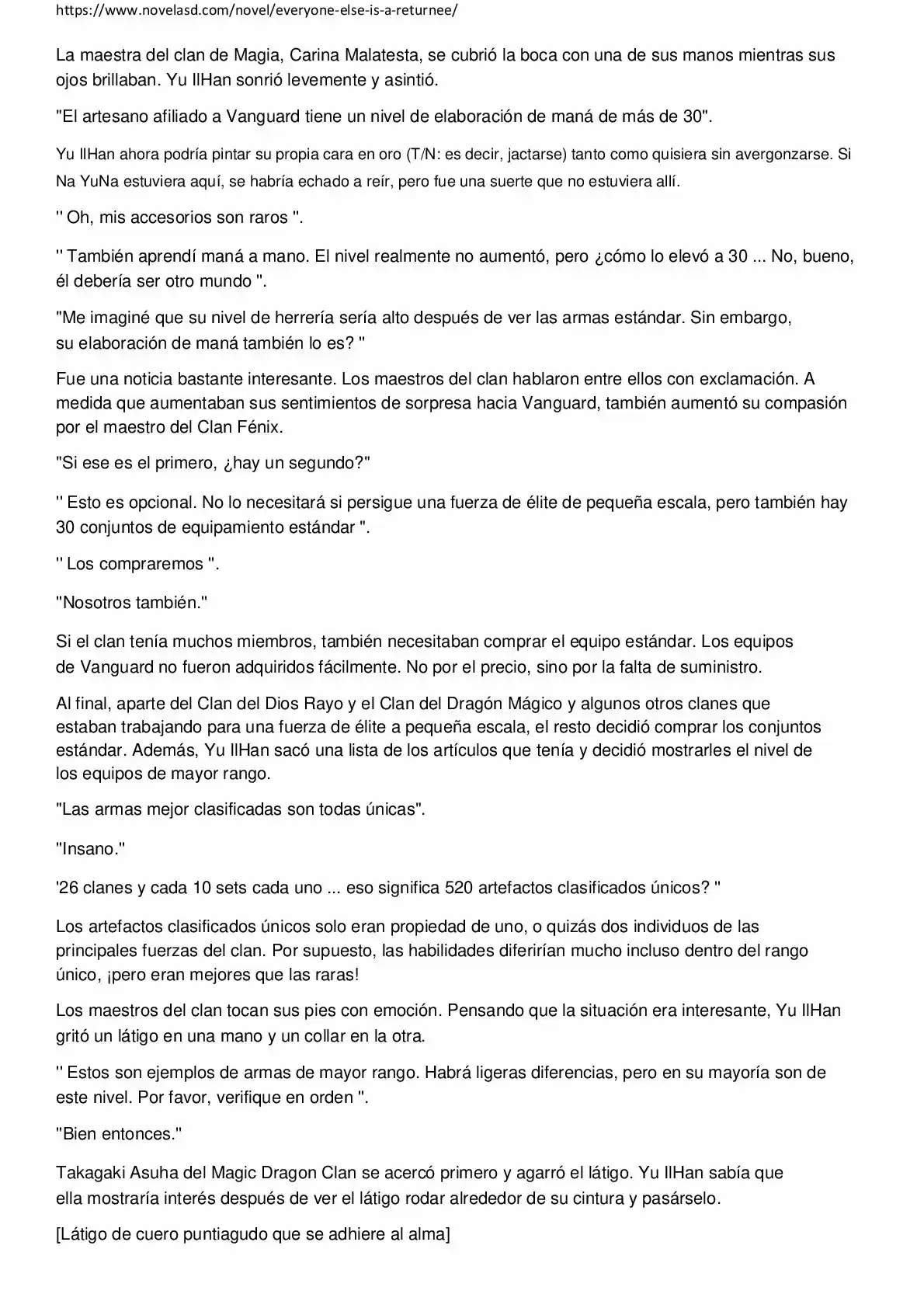 Everyone Else Is A Returnee (Novela) - Capítulo 81 - Página 5 - LectorTMOo
