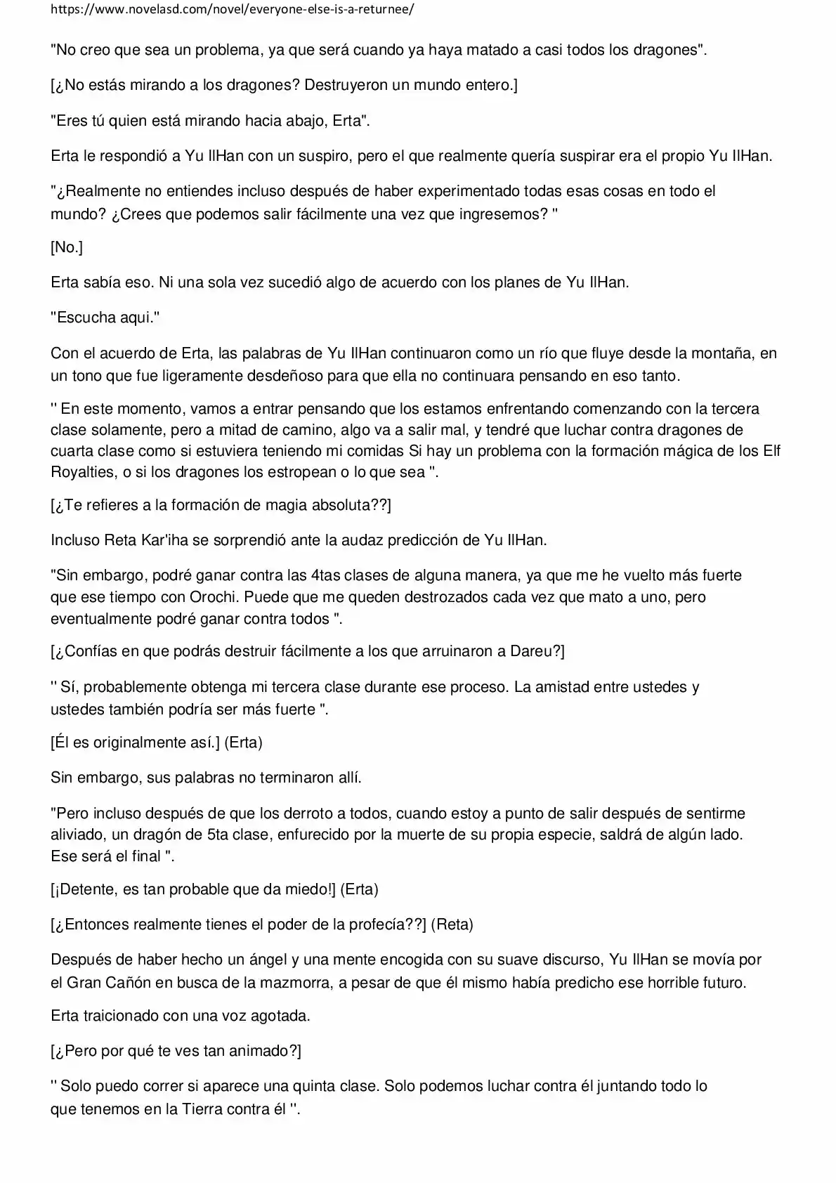 Everyone Else Is A Returnee (Novela) - Capítulo 82 - Página 5 - LectorTMOo