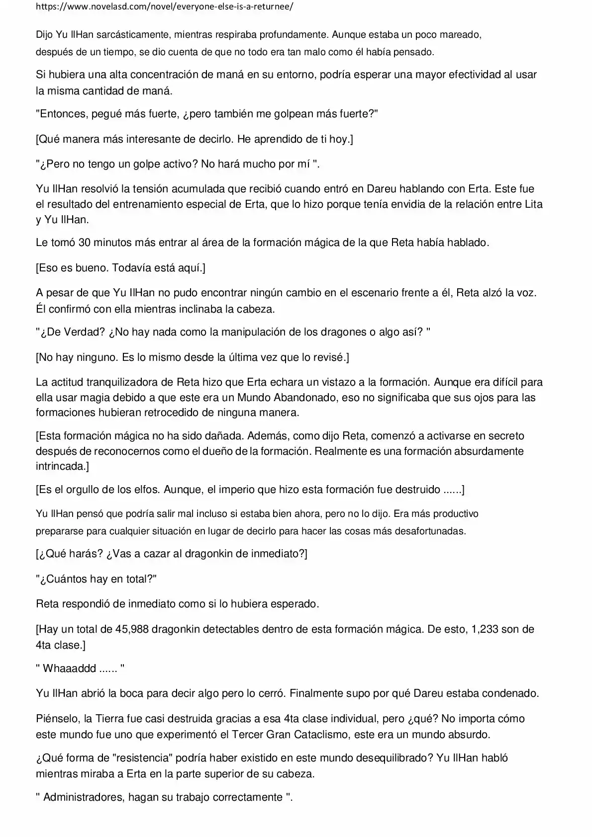 Everyone Else Is A Returnee (Novela) - Capítulo 83 - Página 3 - LectorTMOo