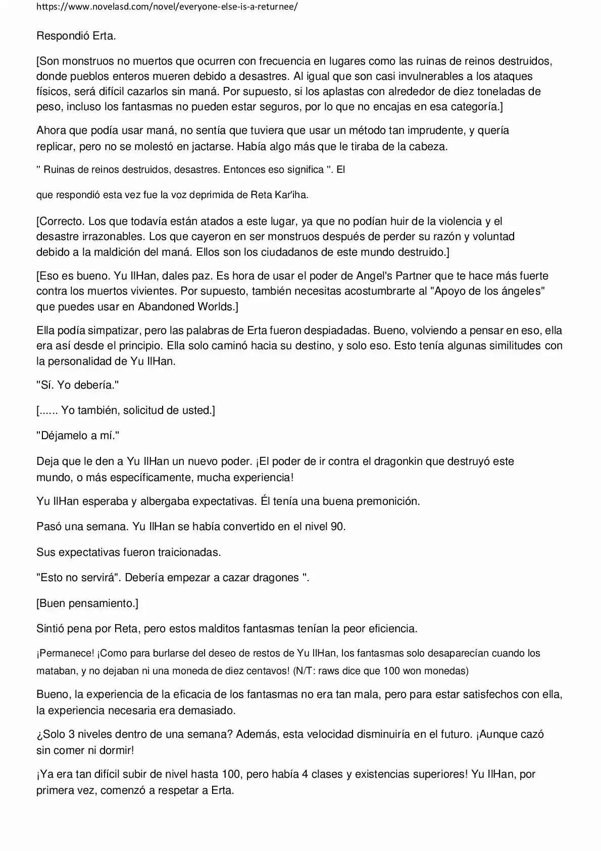 Everyone Else Is A Returnee (Novela) - Capítulo 83 - Página 5 - LectorTMOo