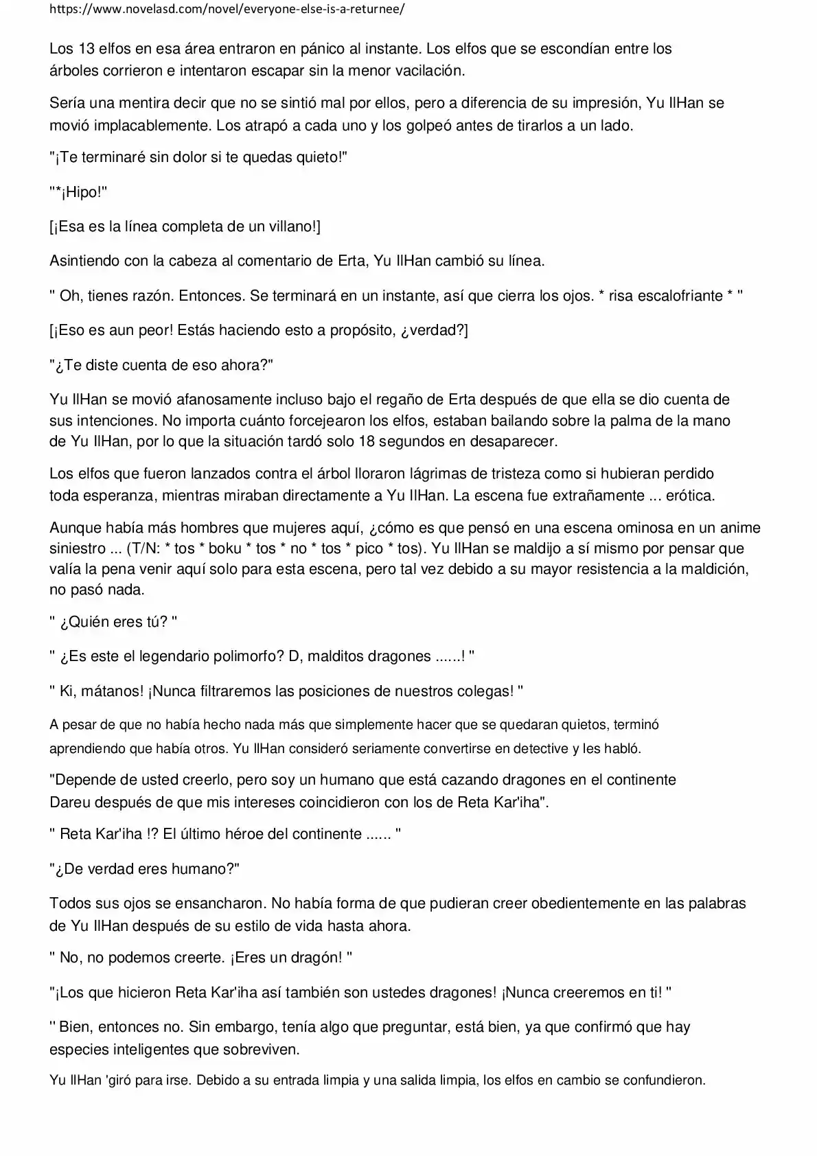 Everyone Else Is A Returnee (Novela) - Capítulo 86 - Página 3 - LectorTMOo