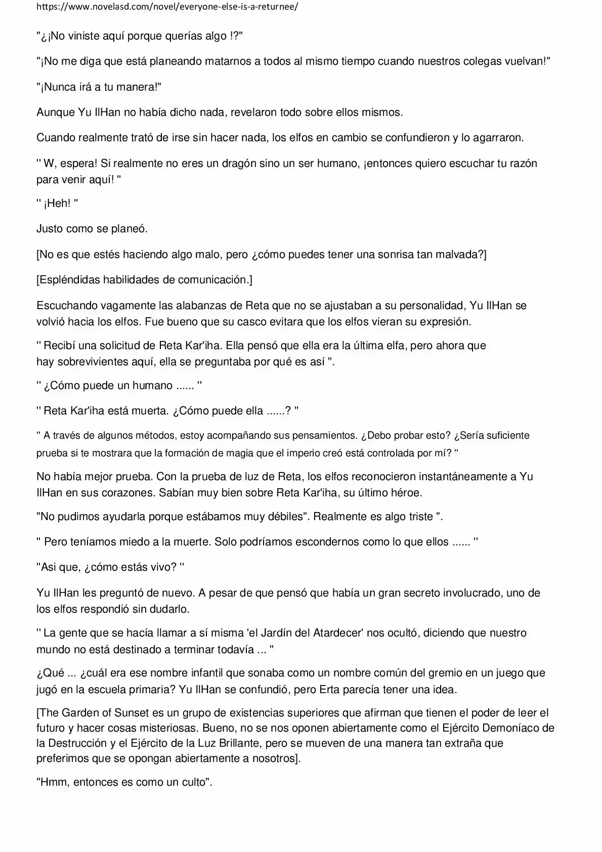 Everyone Else Is A Returnee (Novela) - Capítulo 86 - Página 4 - LectorTMOo
