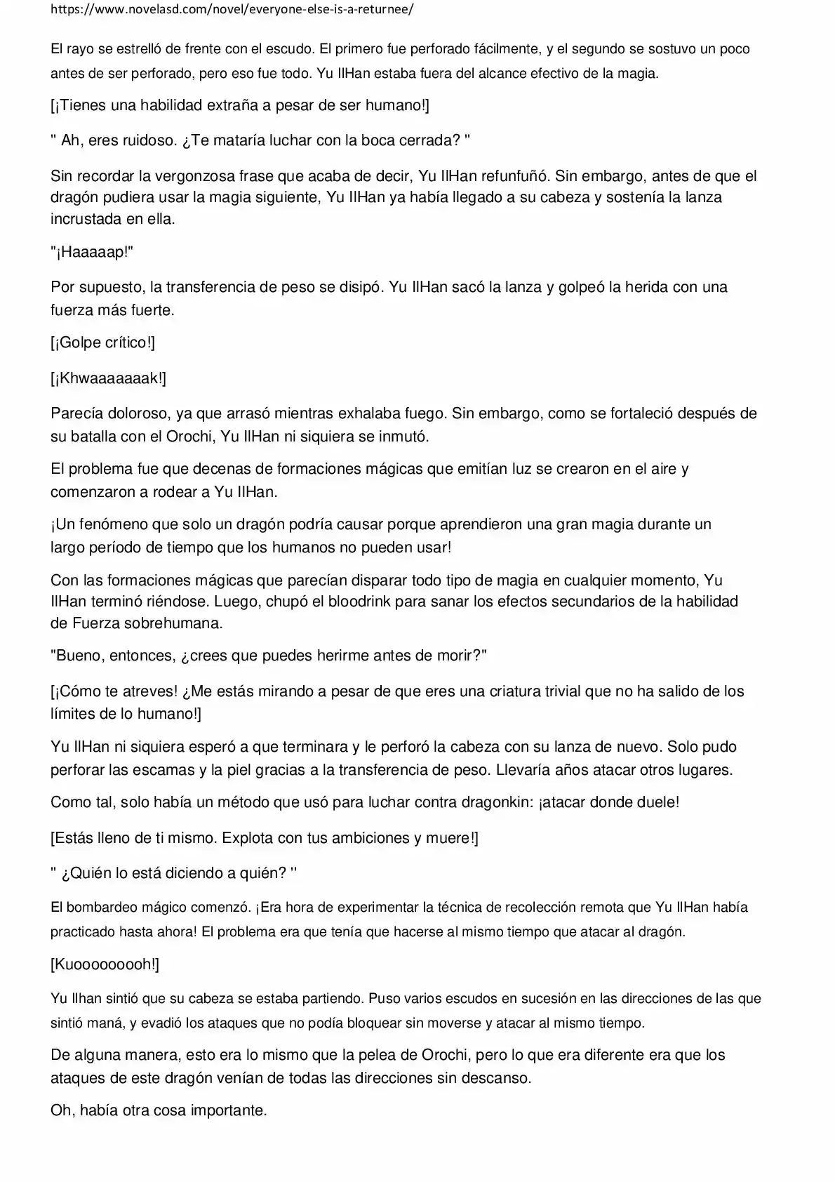 Everyone Else Is A Returnee (Novela) - Capítulo 87 - Página 5 - LectorTMOo