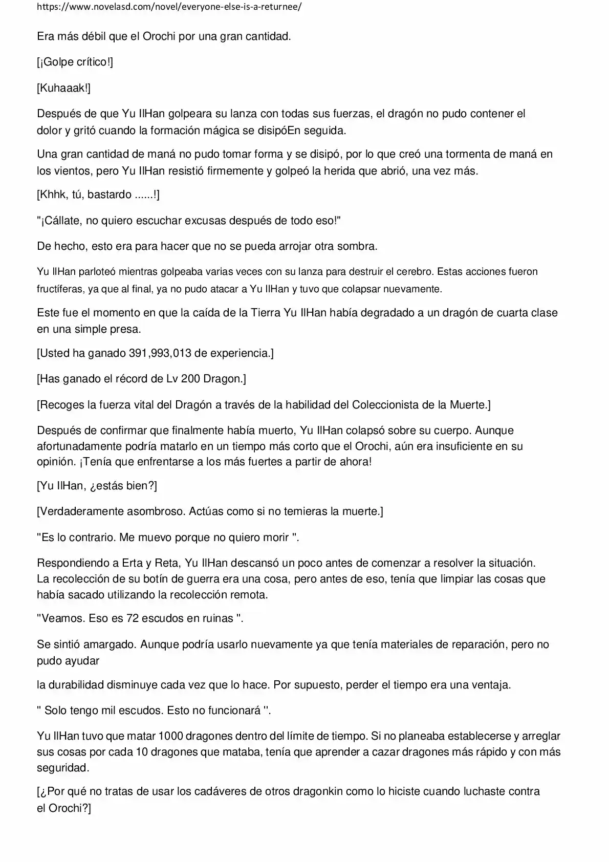 Everyone Else Is A Returnee (Novela) - Capítulo 87 - Página 6 - LectorTMOo