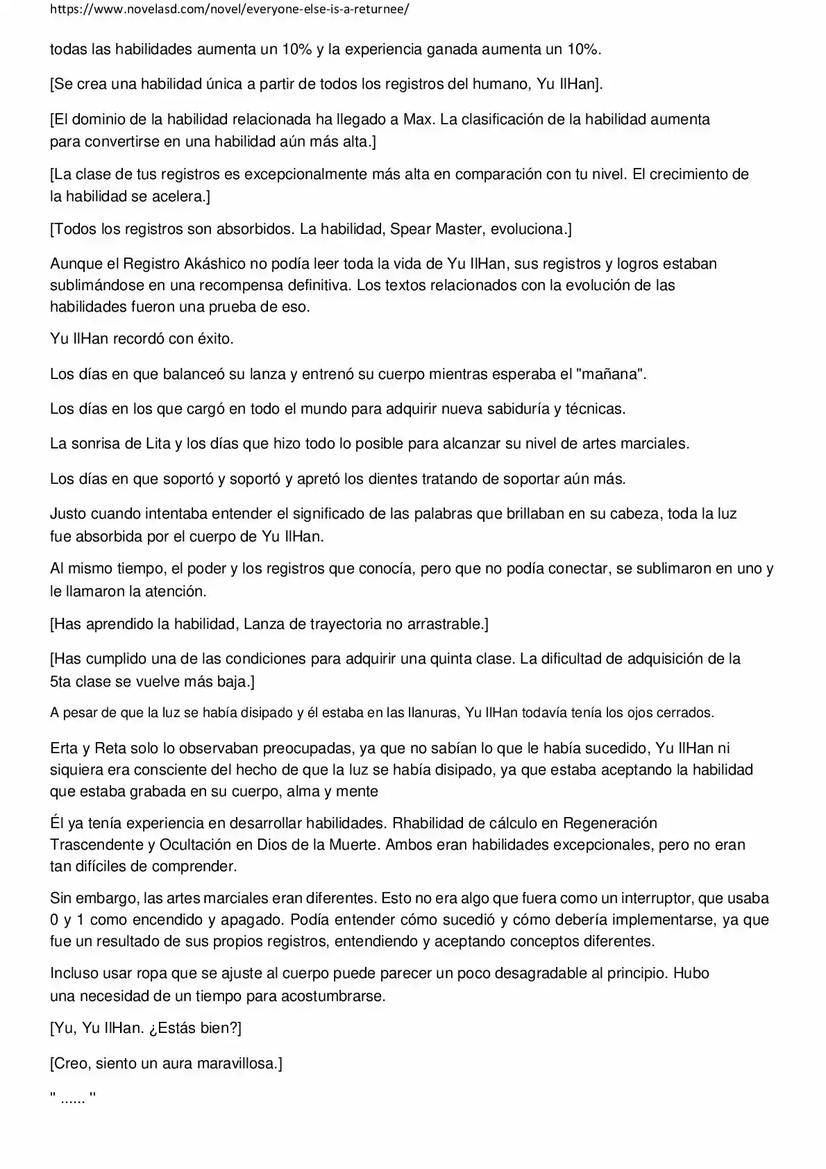 Everyone Else Is A Returnee (Novela) - Capítulo 88 - Página 4 - LectorTMOo