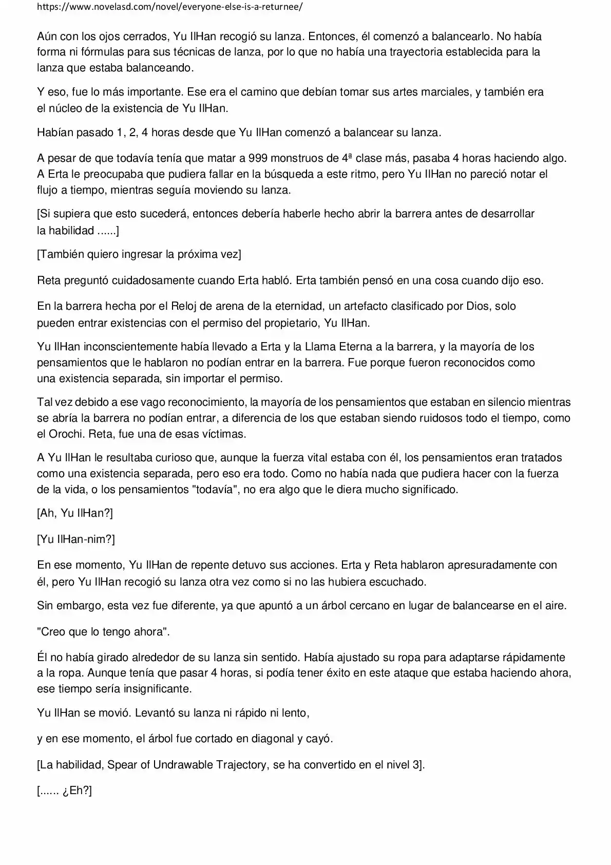 Everyone Else Is A Returnee (Novela) - Capítulo 88 - Página 5 - LectorTMOo