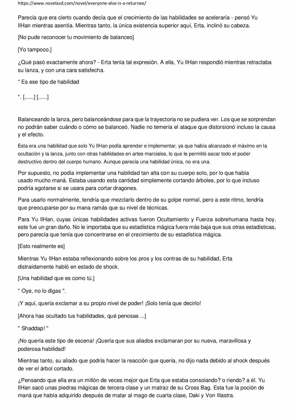 Everyone Else Is A Returnee (Novela) - Capítulo 88 - Página 6 - LectorTMOo