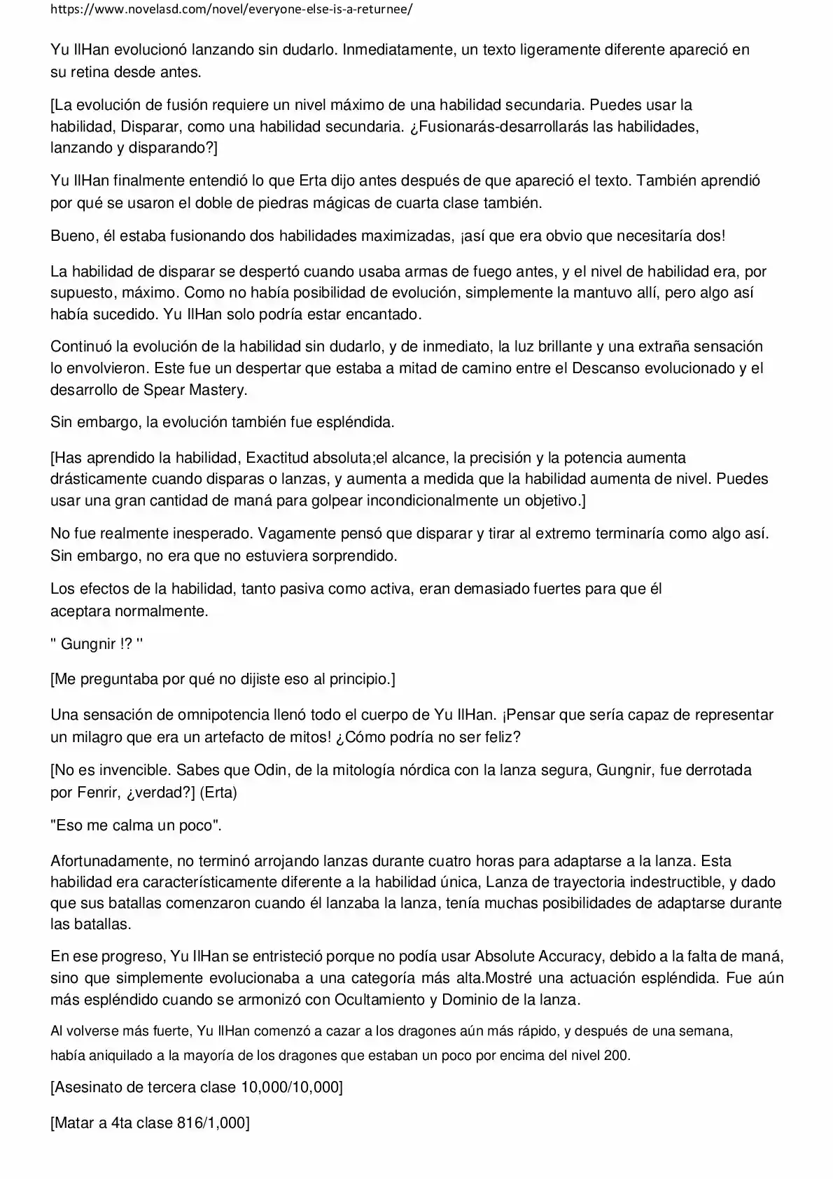 Everyone Else Is A Returnee (Novela) - Capítulo 89 - Página 4 - LectorTMOo