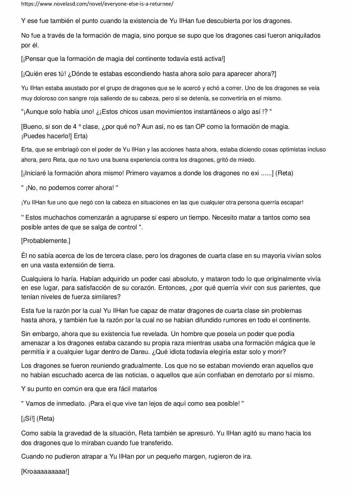 Everyone Else Is A Returnee (Novela) - Capítulo 89 - Página 5 - LectorTMOo