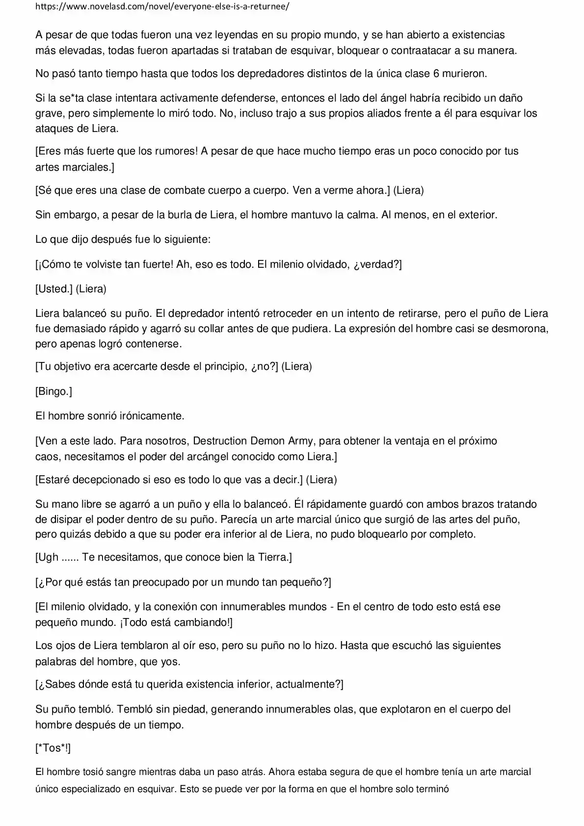 Everyone Else Is A Returnee (Novela) - Capítulo 90 - Página 4 - LectorTMOo
