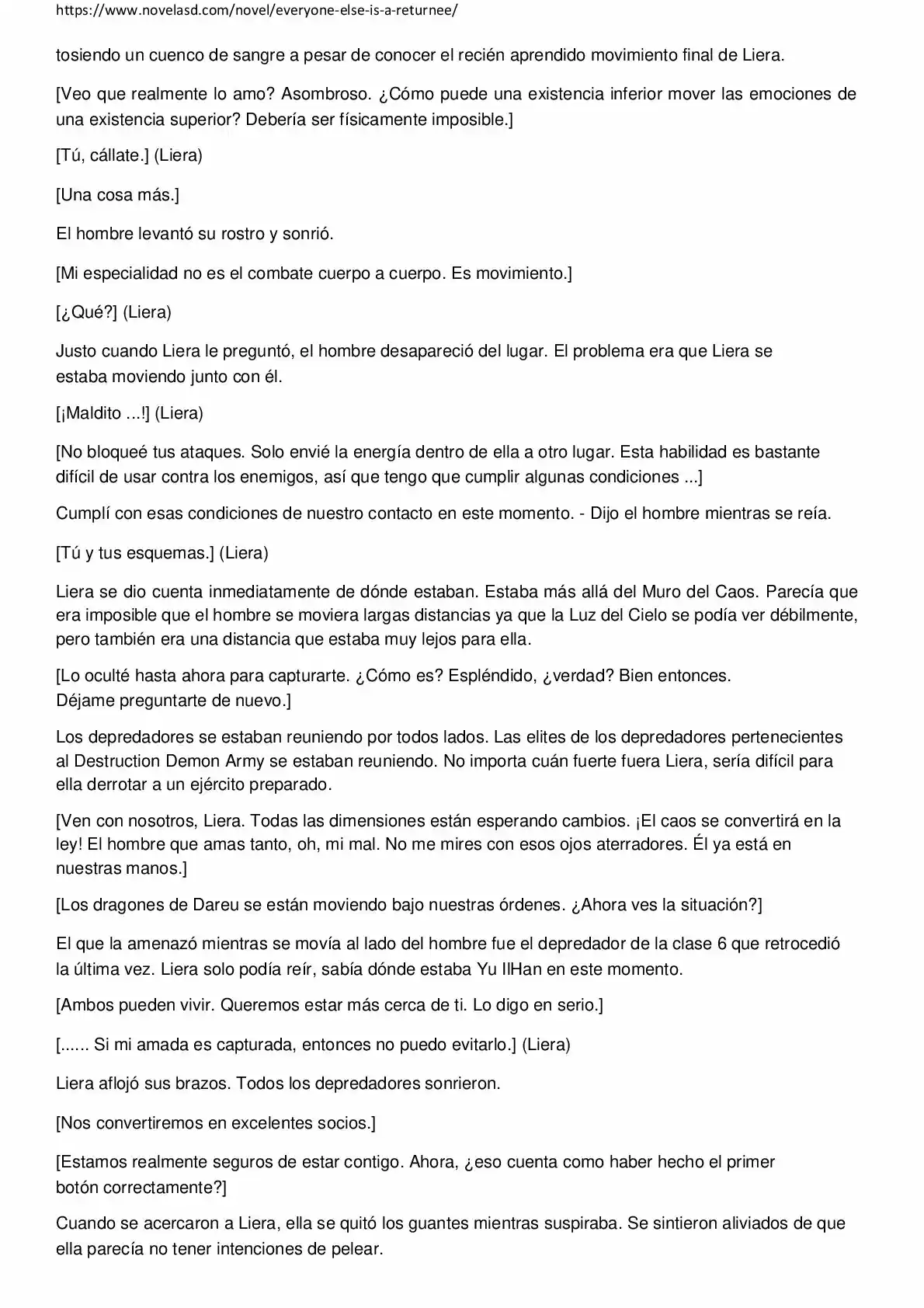 Everyone Else Is A Returnee (Novela) - Capítulo 90 - Página 5 - LectorTMOo