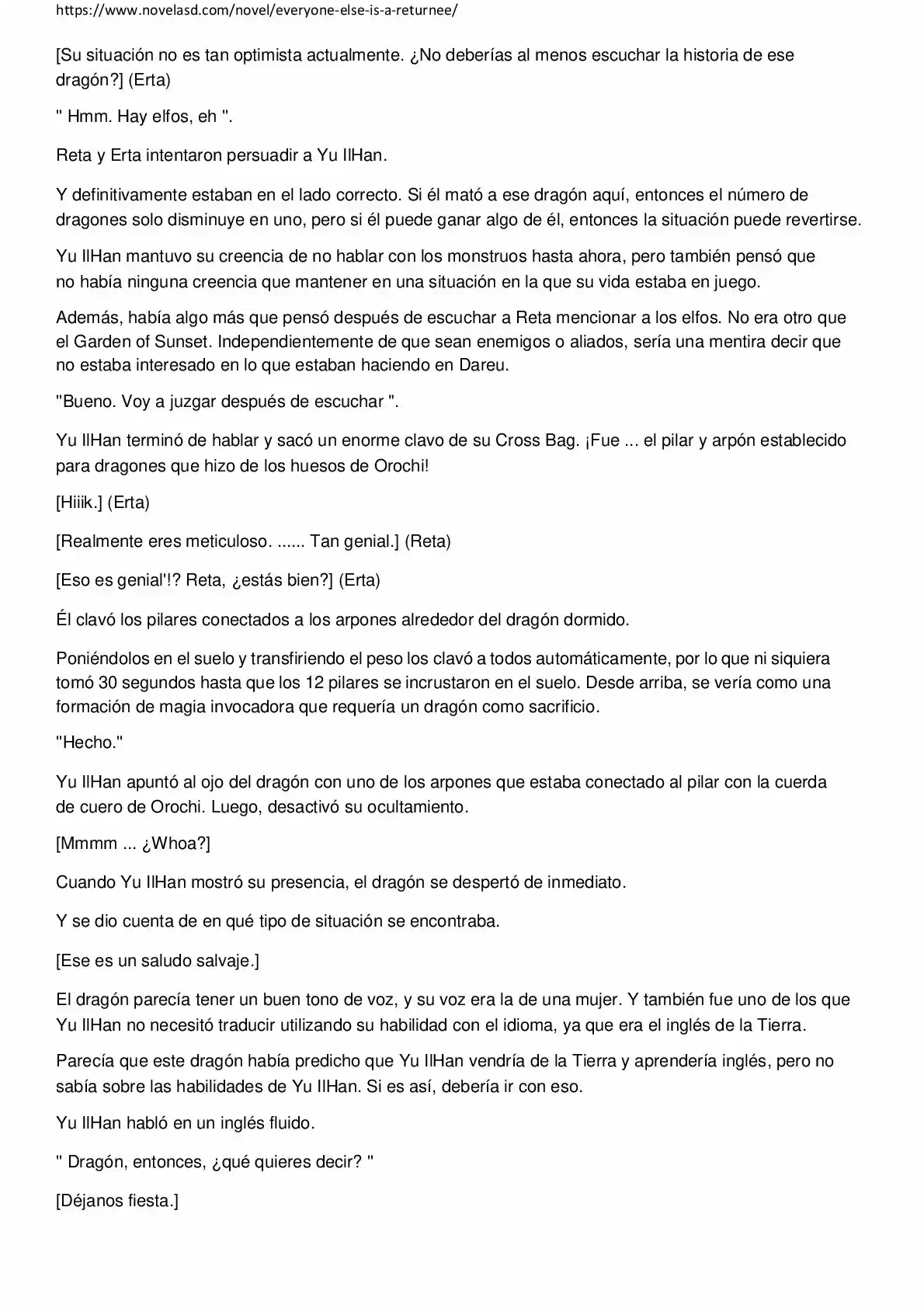 Everyone Else Is A Returnee (Novela) - Capítulo 90 - Página 7 - LectorTMOo