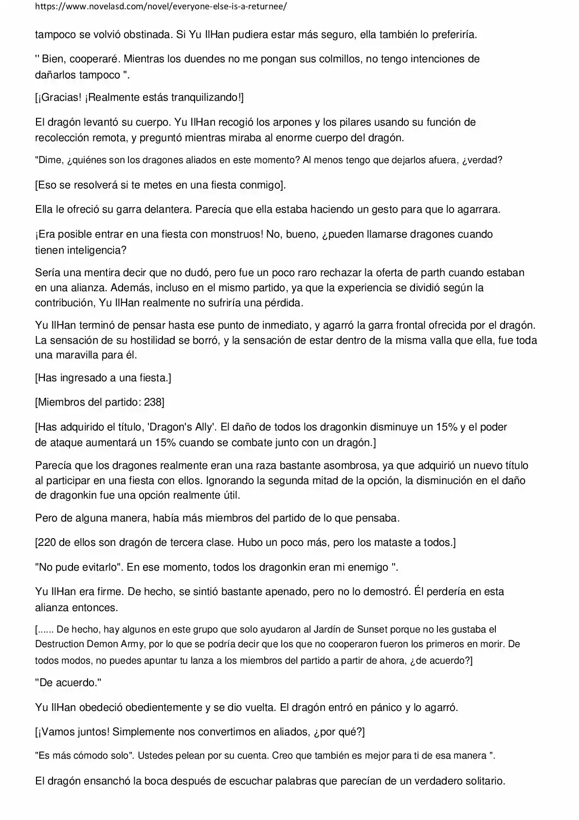 Everyone Else Is A Returnee (Novela) - Capítulo 91 - Página 3 - LectorTMOo