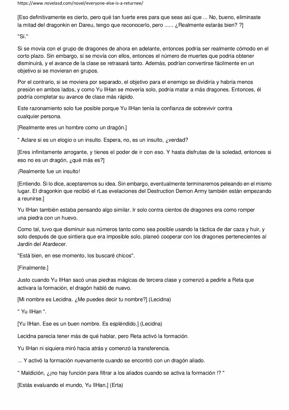 Everyone Else Is A Returnee (Novela) - Capítulo 91 - Página 4 - LectorTMOo