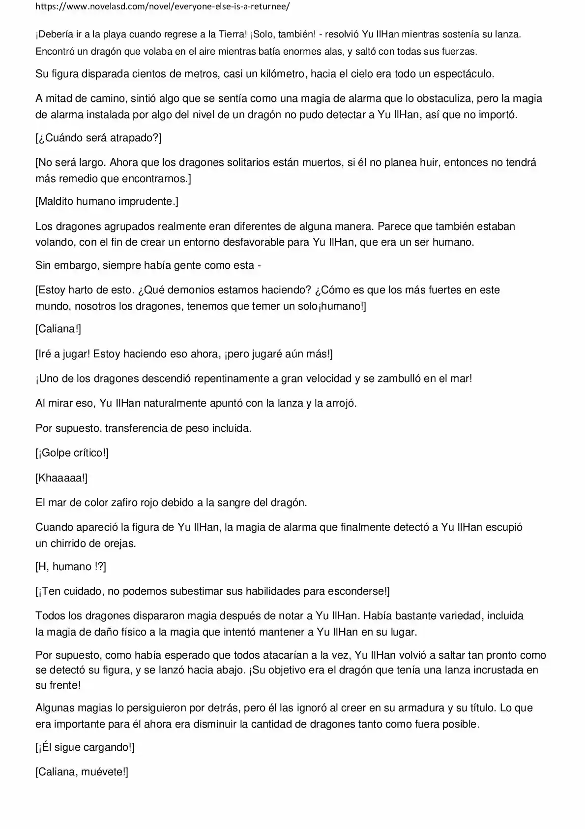 Everyone Else Is A Returnee (Novela) - Capítulo 91 - Página 6 - LectorTMOo