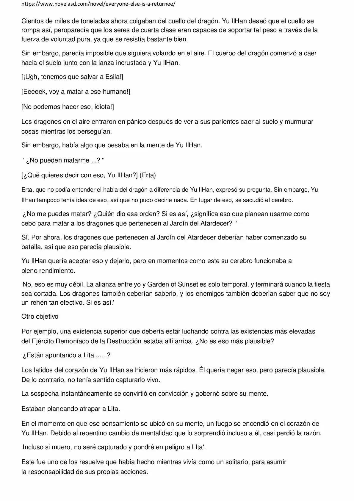 Everyone Else Is A Returnee (Novela) - Capítulo 92 - Página 3 - LectorTMOo