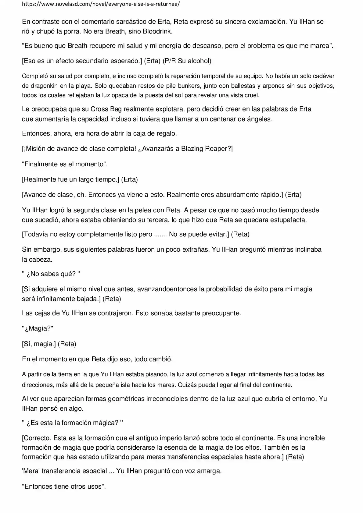 Everyone Else Is A Returnee (Novela) - Capítulo 95 - Página 4 - LectorTMOo