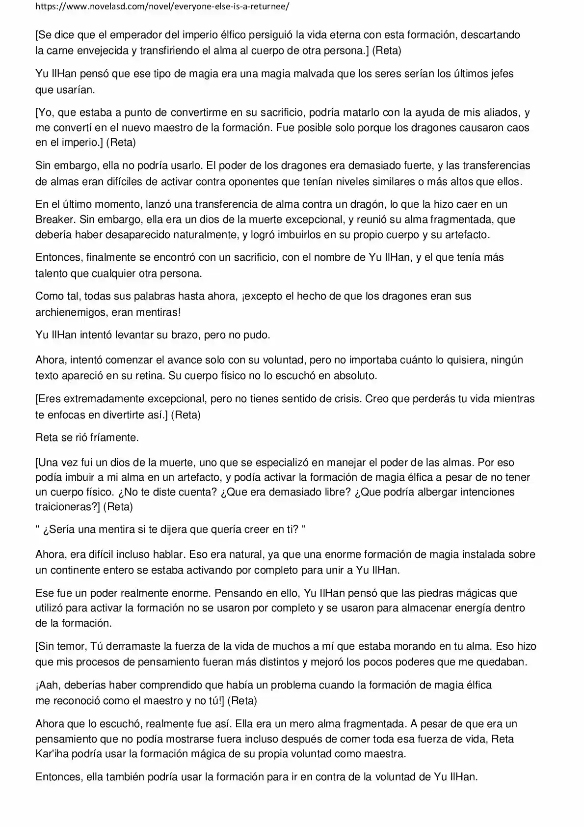 Everyone Else Is A Returnee (Novela) - Capítulo 95 - Página 5 - LectorTMOo