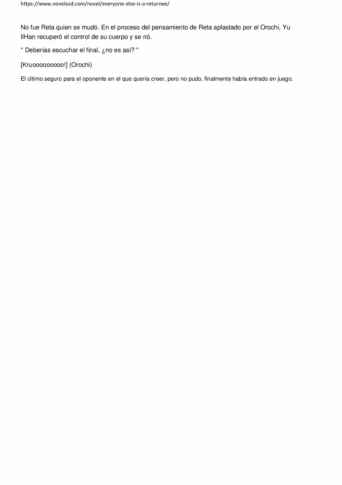 Everyone Else Is A Returnee (Novela) - Capítulo 95 - Página 7 - LectorTMOo