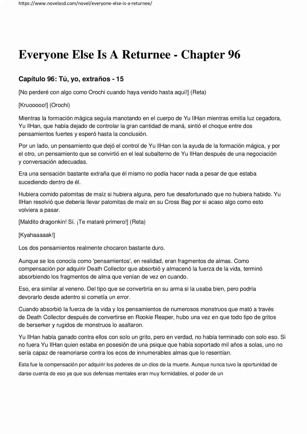 Everyone Else Is A Returnee (Novela) - Capítulo 96 - Página 1 - LectorTMOo