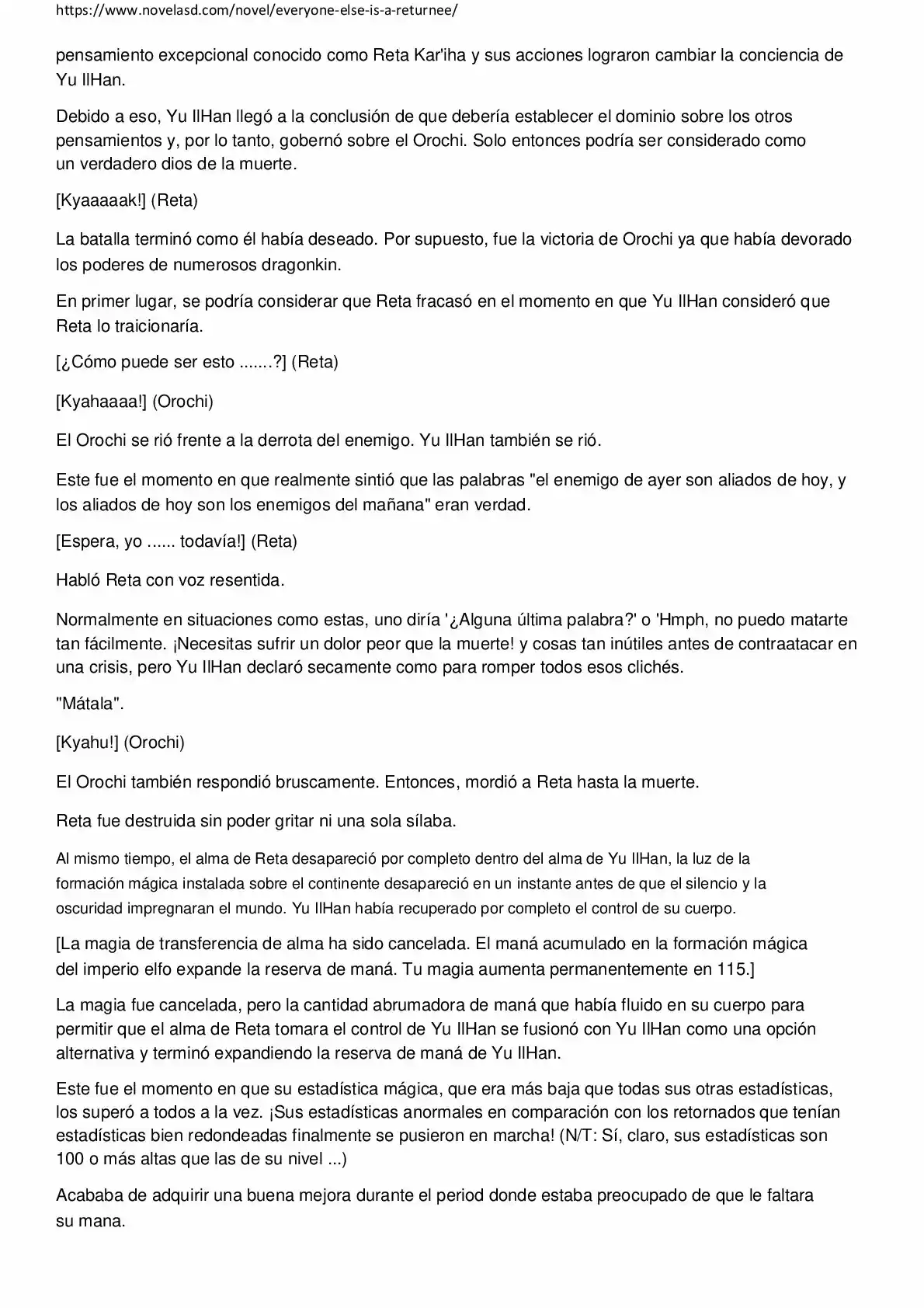 Everyone Else Is A Returnee (Novela) - Capítulo 96 - Página 2 - LectorTMOo