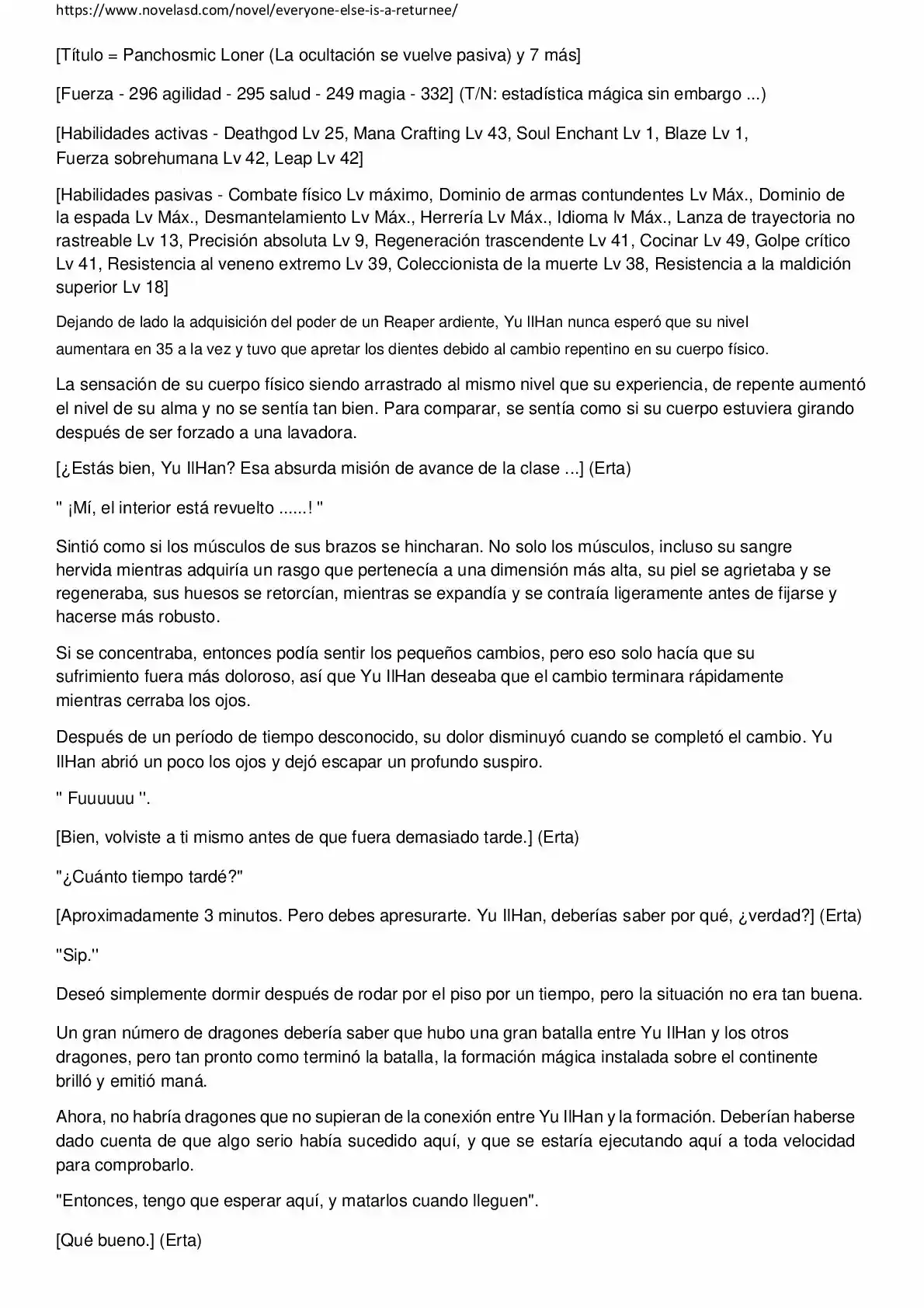 Everyone Else Is A Returnee (Novela) - Capítulo 96 - Página 5 - LectorTMOo