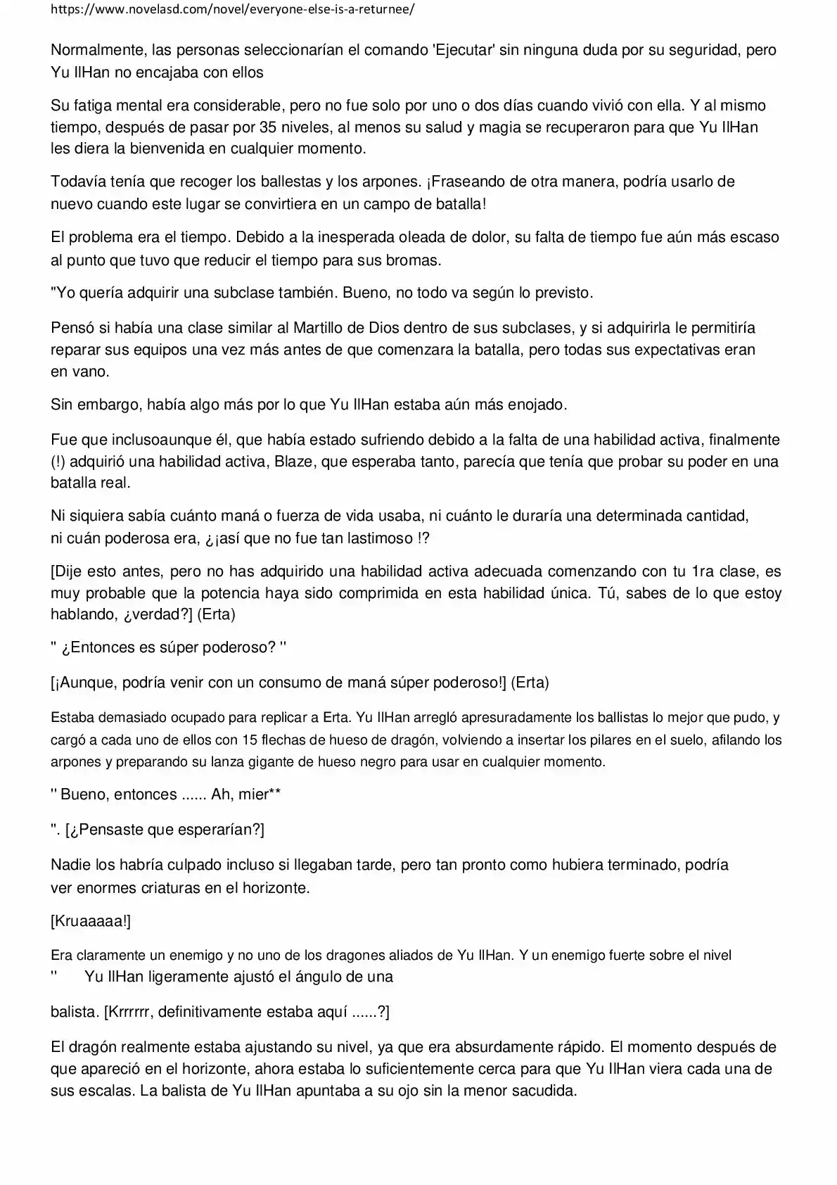 Everyone Else Is A Returnee (Novela) - Capítulo 96 - Página 6 - LectorTMOo