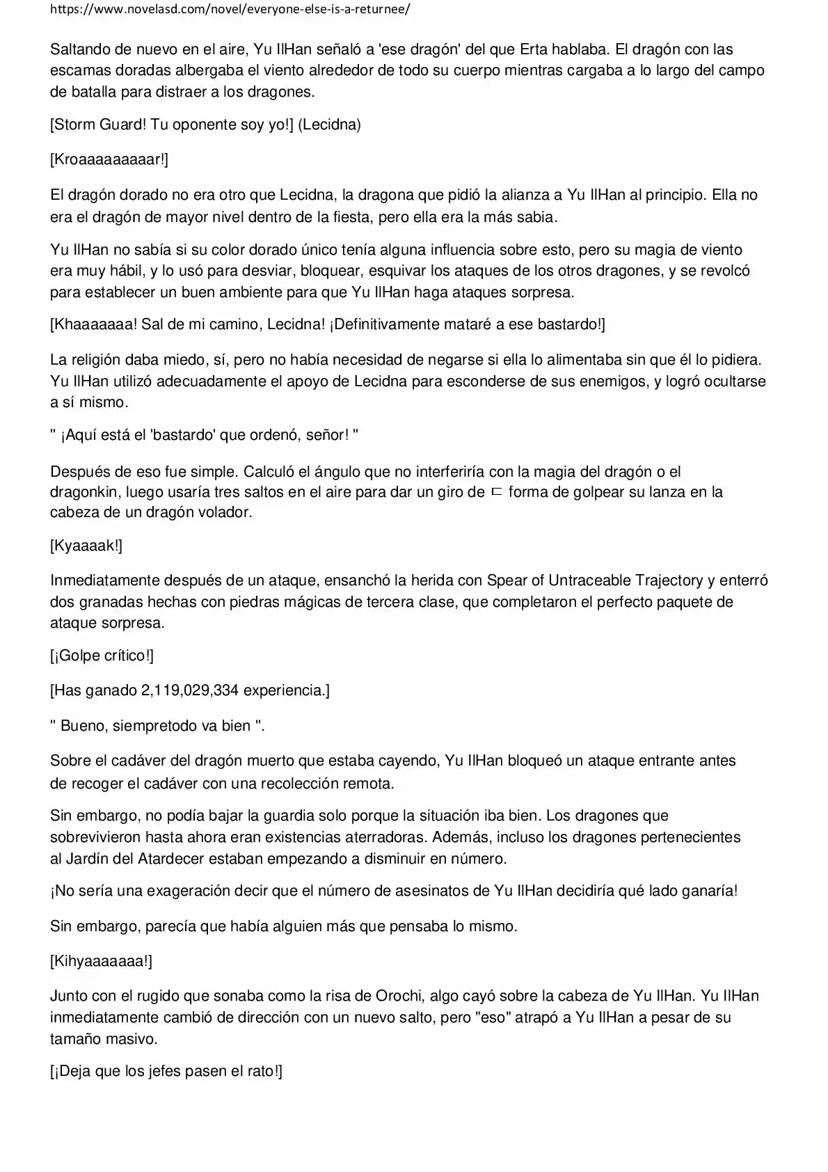 Everyone Else Is A Returnee (Novela) - Capítulo 97 - Página 4 - LectorTMOo