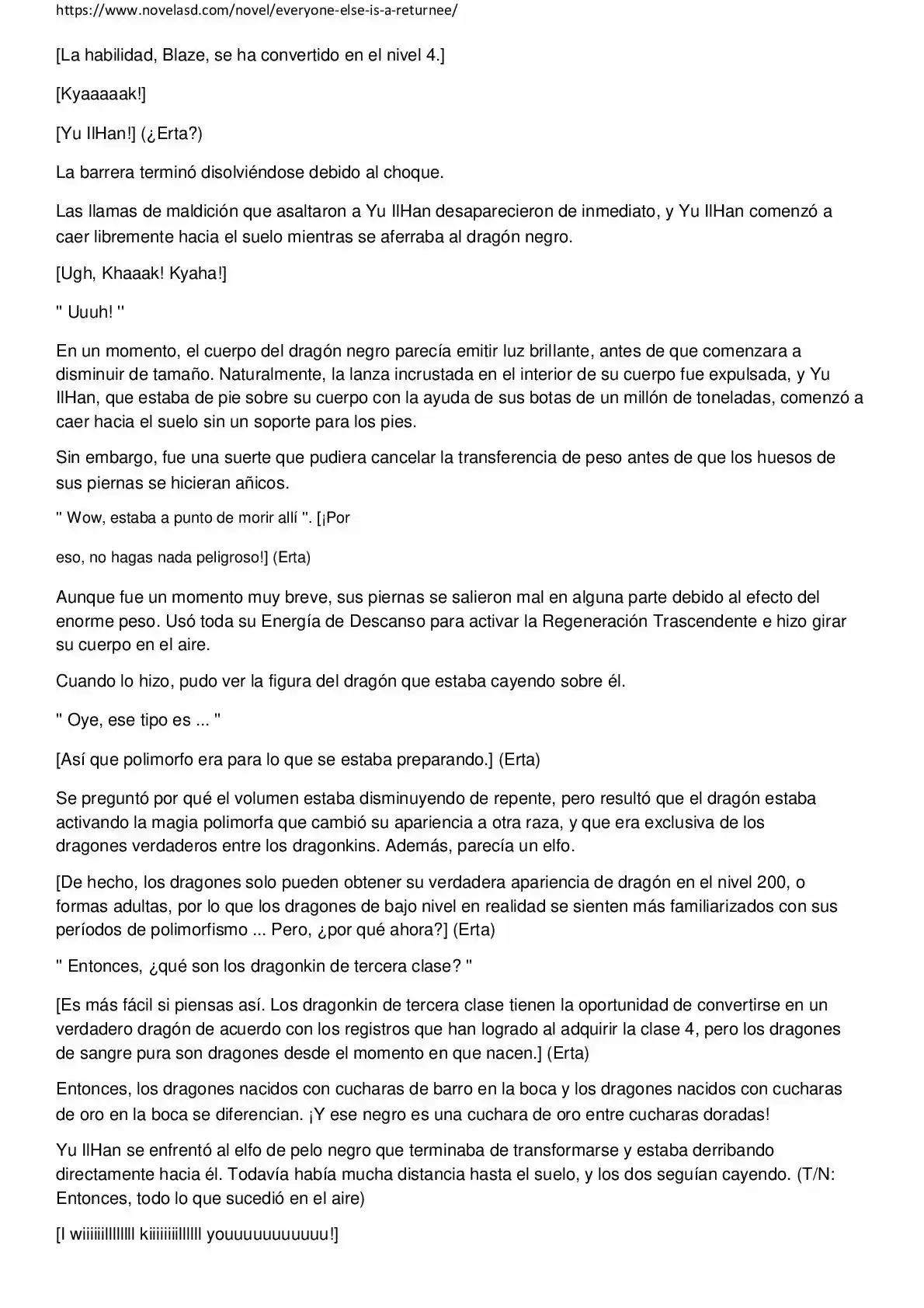 Everyone Else Is A Returnee (Novela) - Capítulo 98 - Página 5 - LectorTMOo