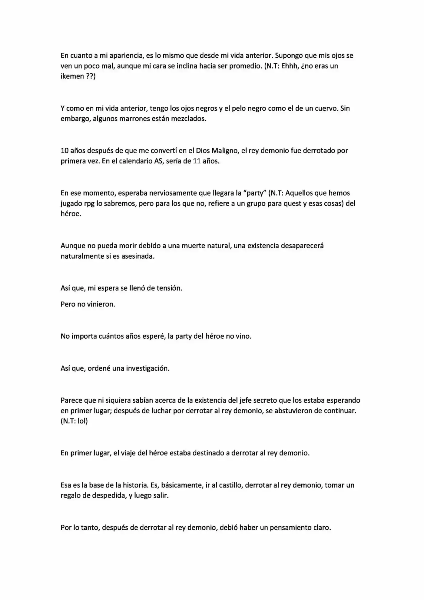 Evil God (Novela) - Capítulo 1 - Página 3 - LectorTMOo