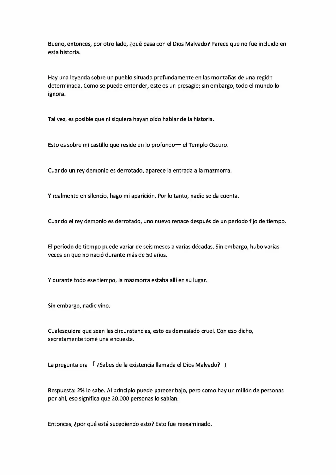 Evil God (Novela) - Capítulo 1 - Página 4 - LectorTMOo