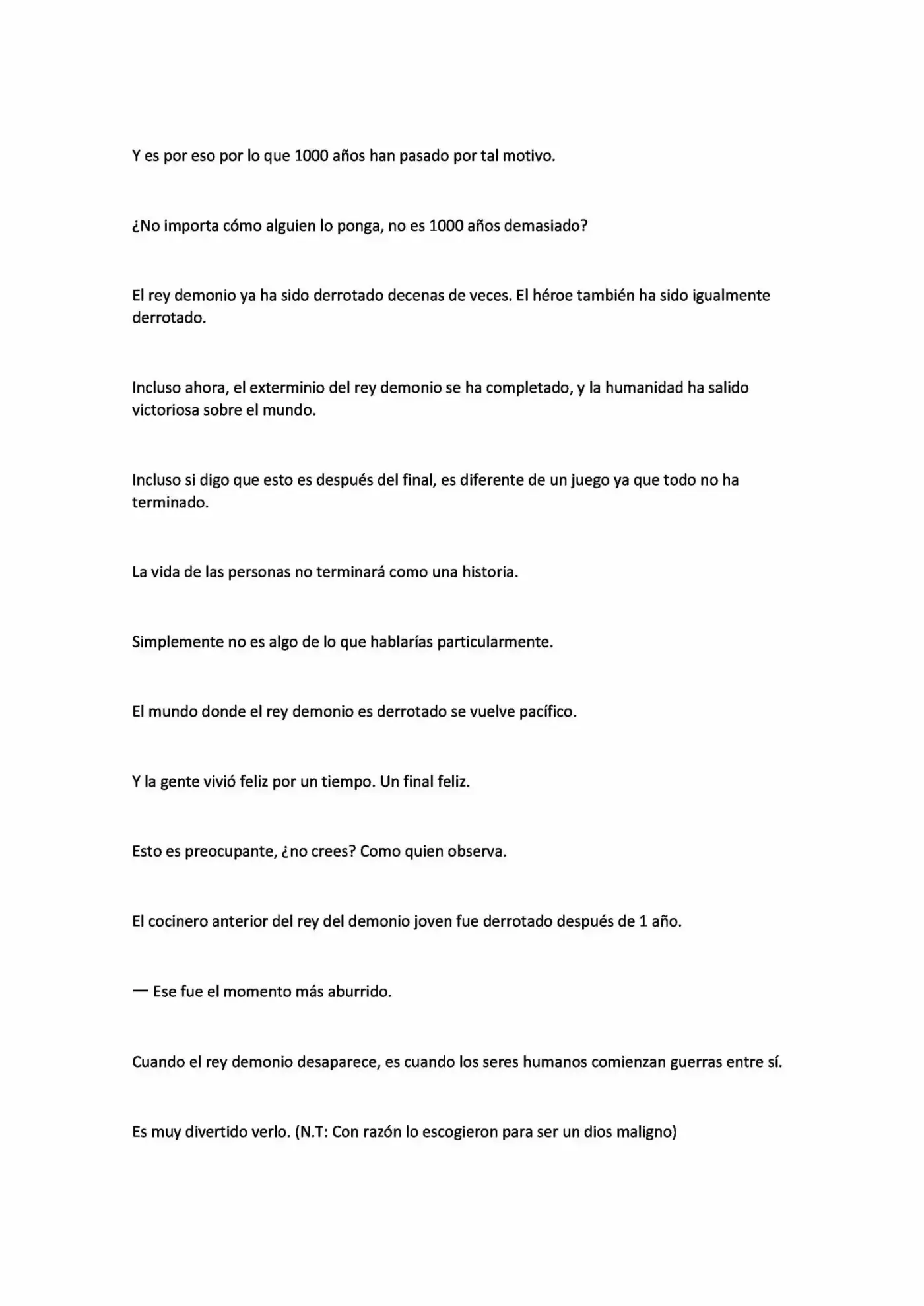 Evil God (Novela) - Capítulo 1 - Página 7 - LectorTMOo