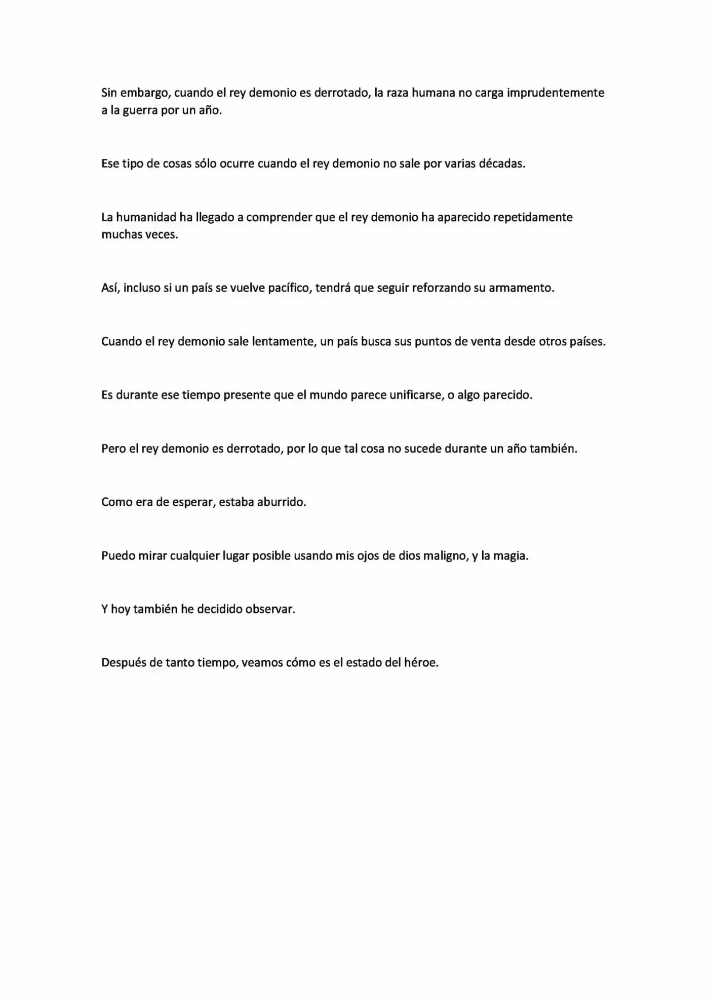 Evil God (Novela) - Capítulo 1 - Página 8 - LectorTMOo