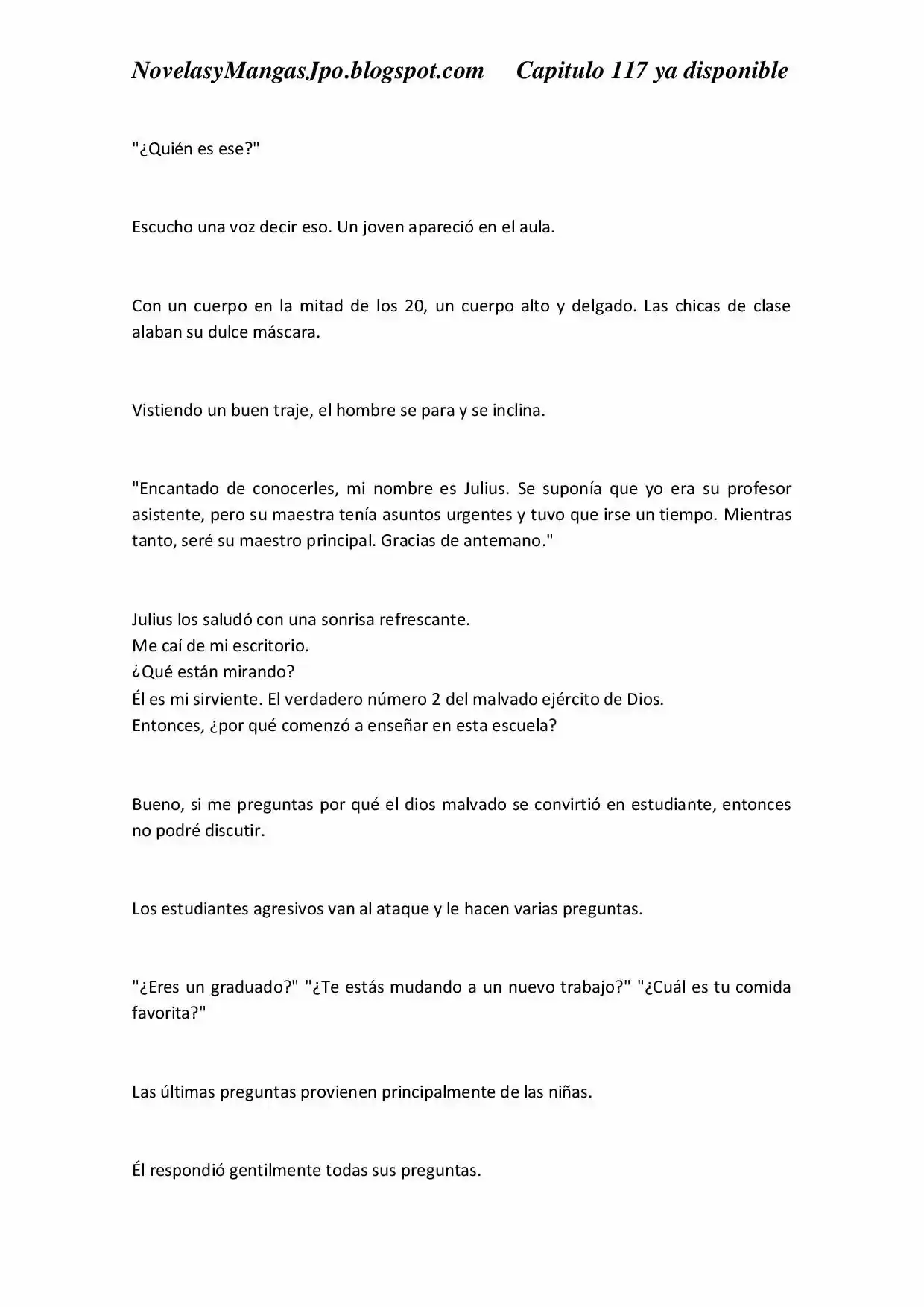 Evil God (Novela) - Capítulo 10 - Página 4 - LectorTMOo